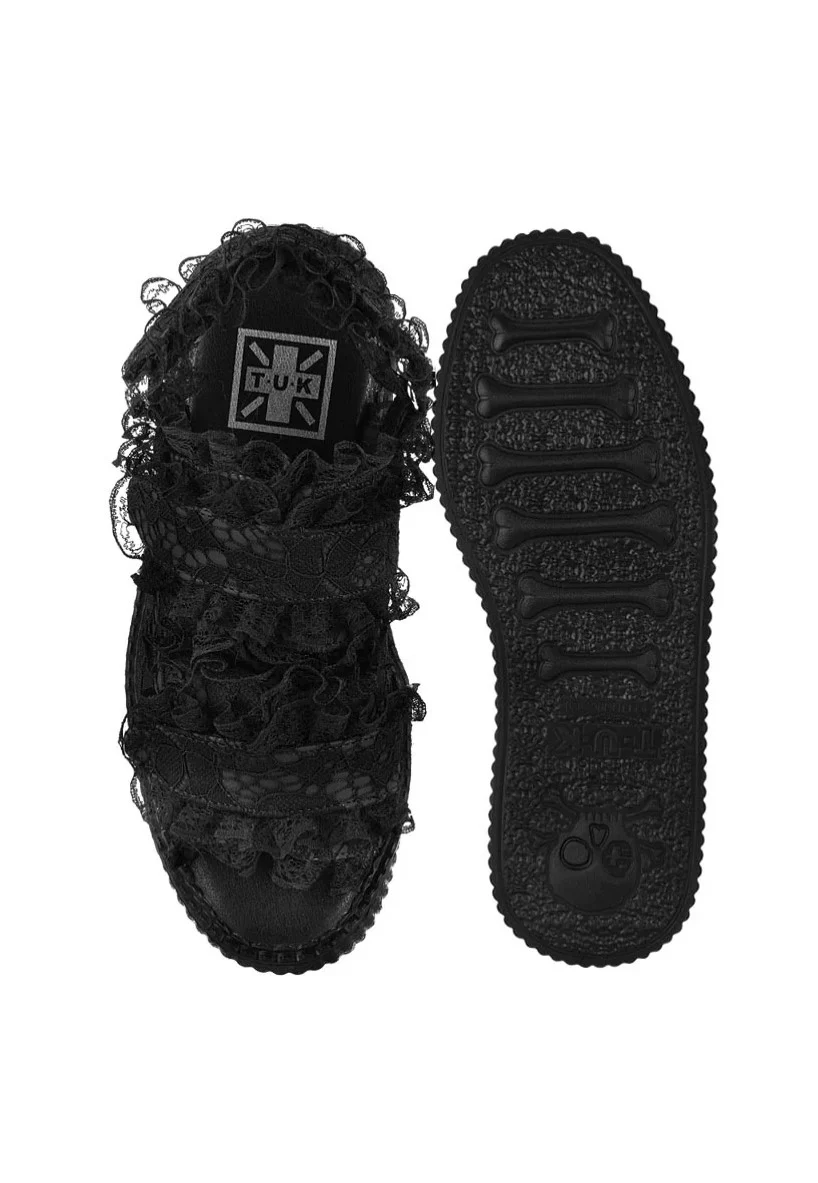Viva High Gothic Lace Black - Girl Sandals - Image 5