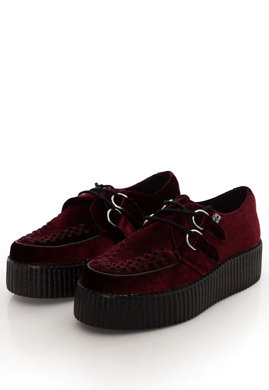 Viva High Velvet Burgundy - Girl Shoes - Image 2