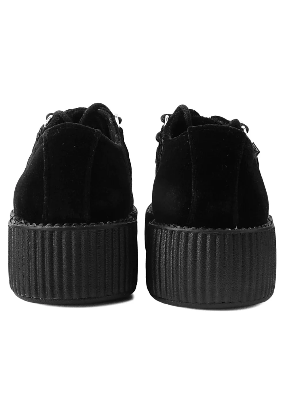 Viva Mondo Creeper Black Velvet - Girl Shoes - Image 5