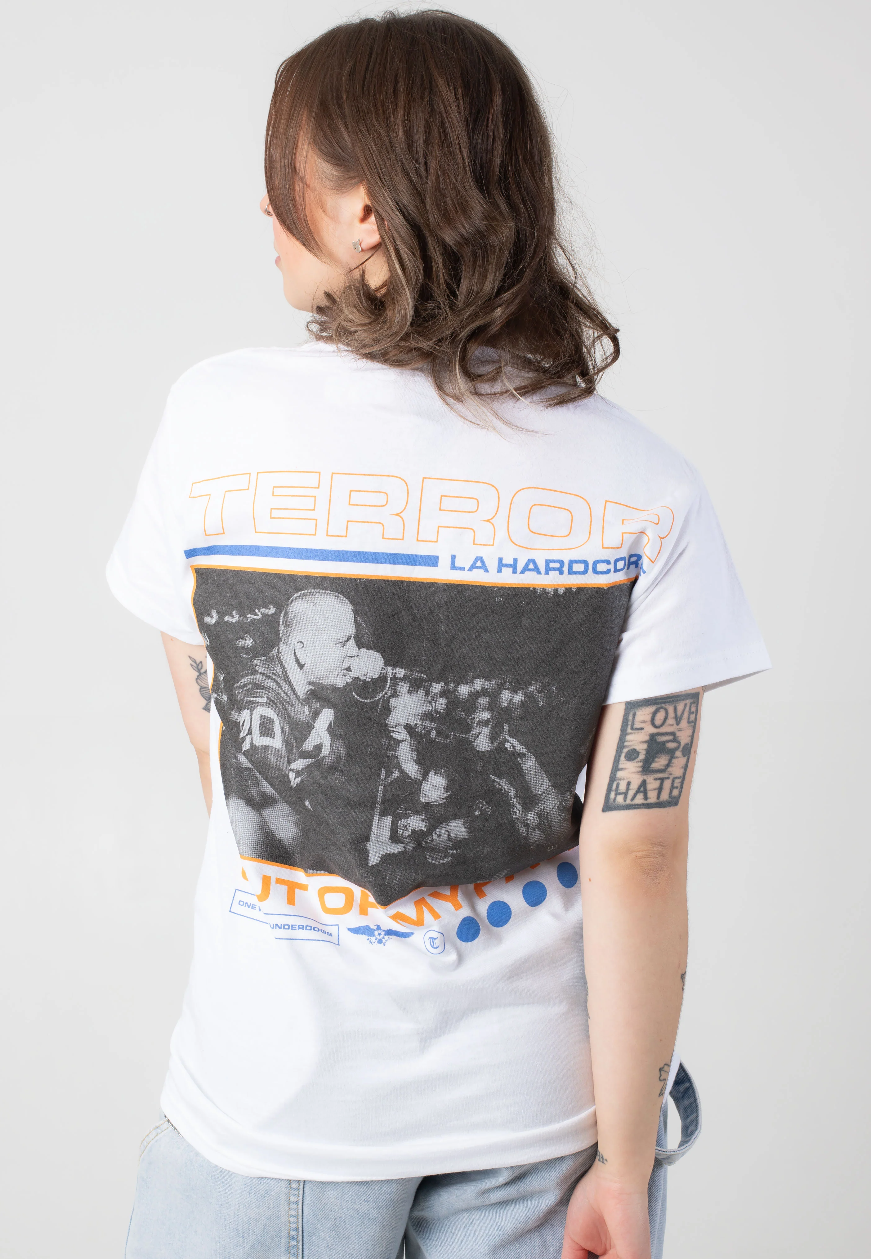 Terror - Out Of My Face White - T-Shirt - Image 6