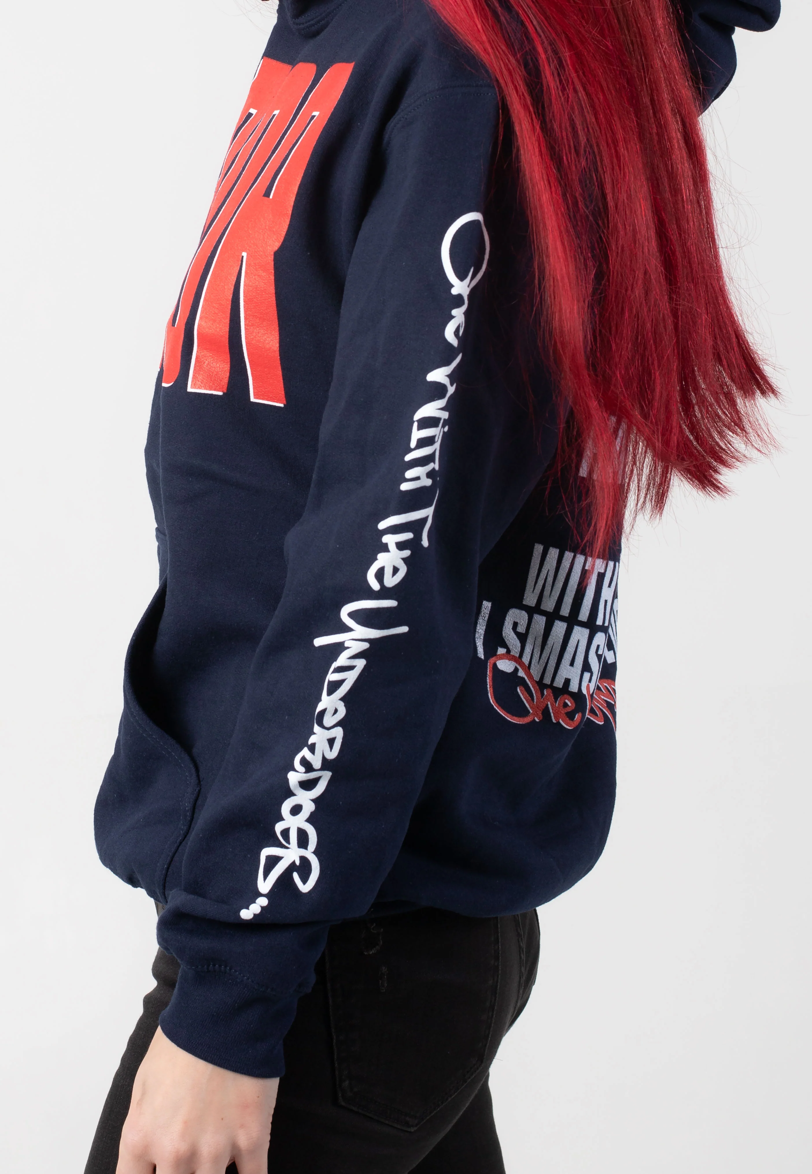 Terror - Scratch And Fight Navy - Hoodie - Image 8