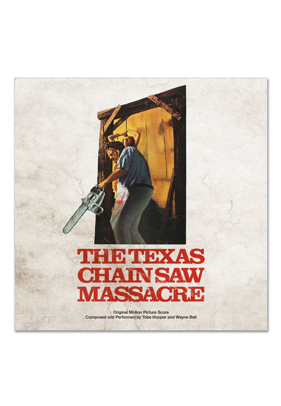 Texas Chainsaw Massacre - The Texas Chain Saw Massacre OST Ltd. Clear w/ Blood Red - Splattered Vinyl - Image 2