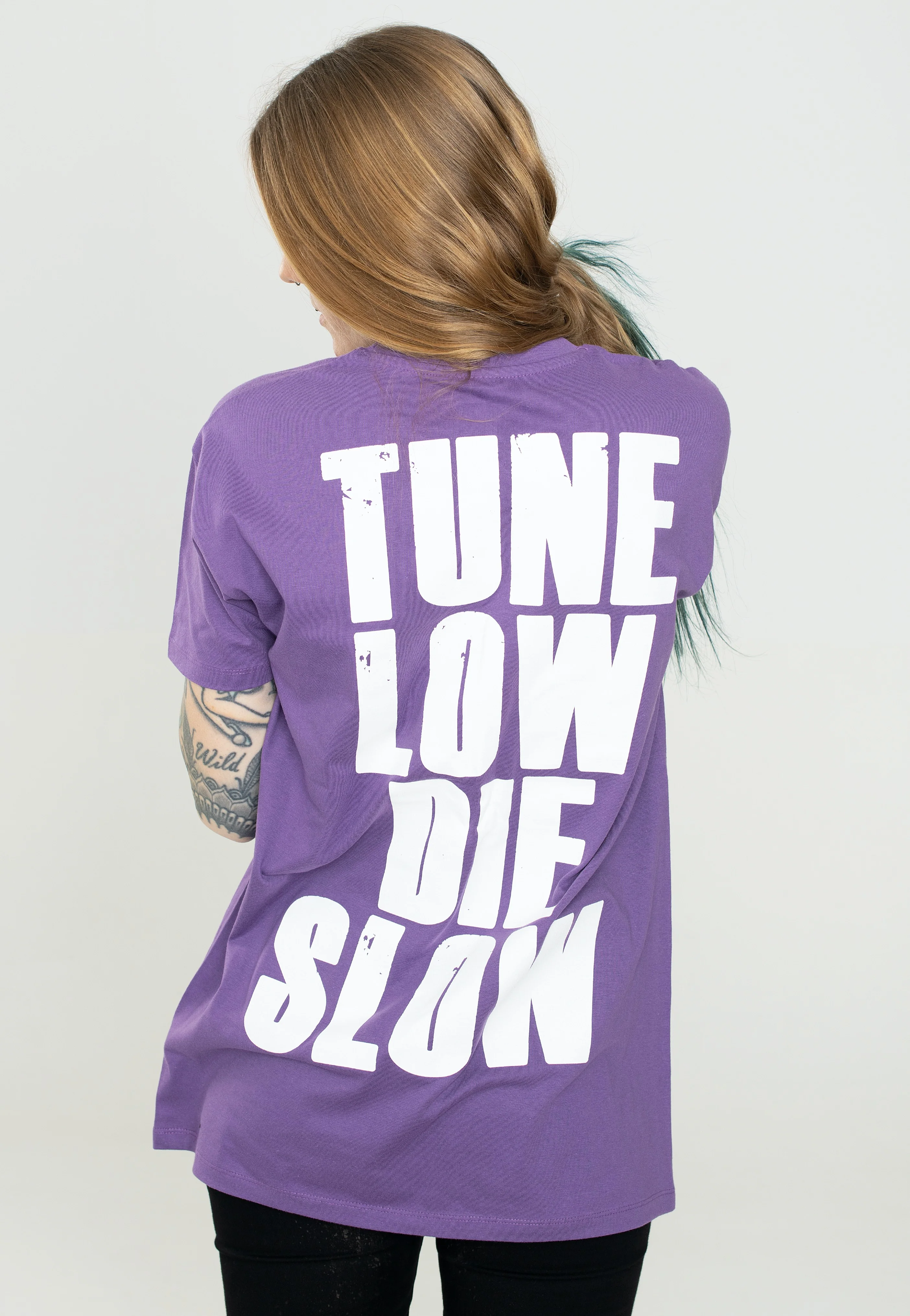 The Acacia Strain - Tune Low Die Slow Light Purple - T-Shirt - Image 6