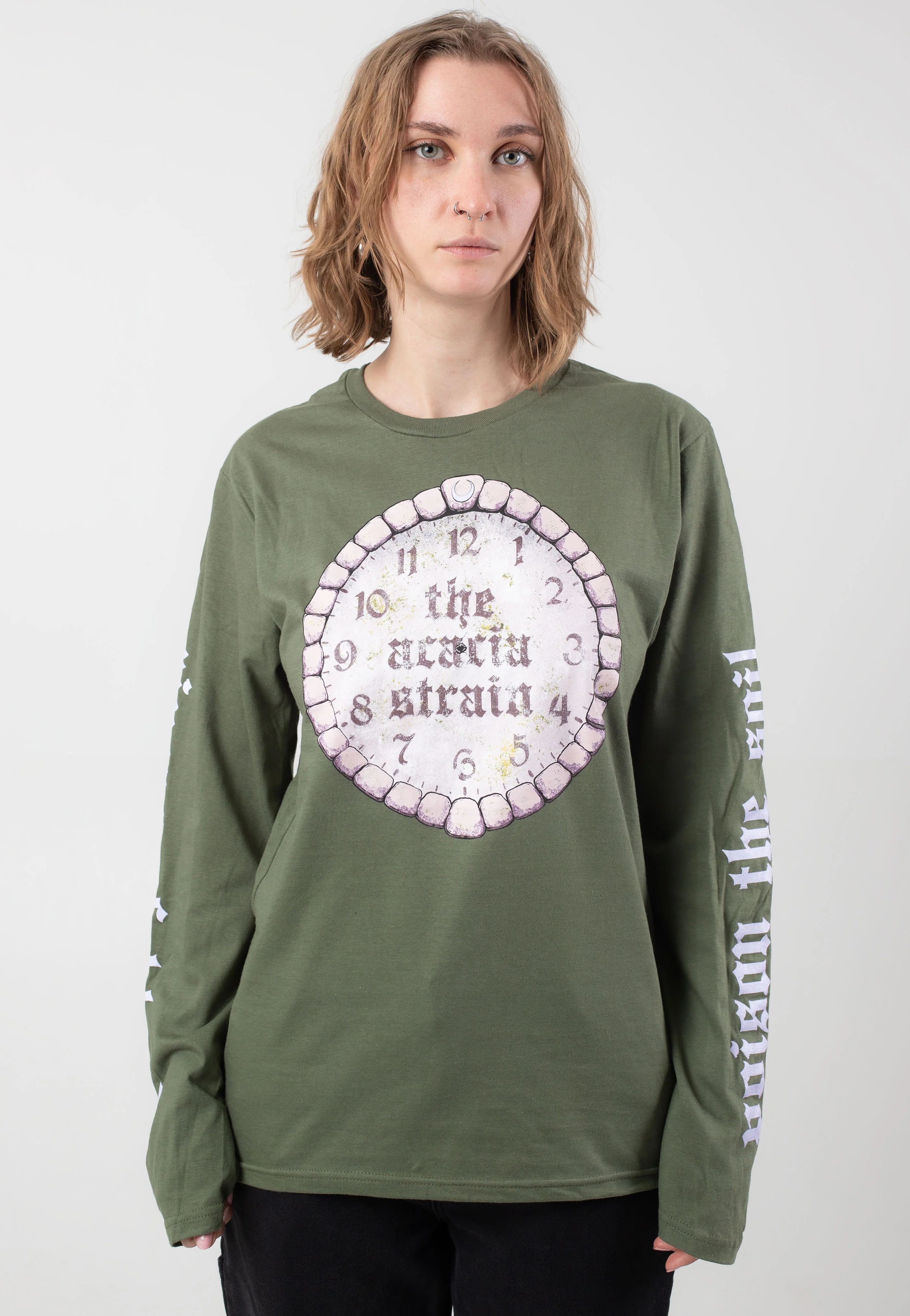 The Acacia Strain - Untended Grave Military Green - Longsleeve - Image 6