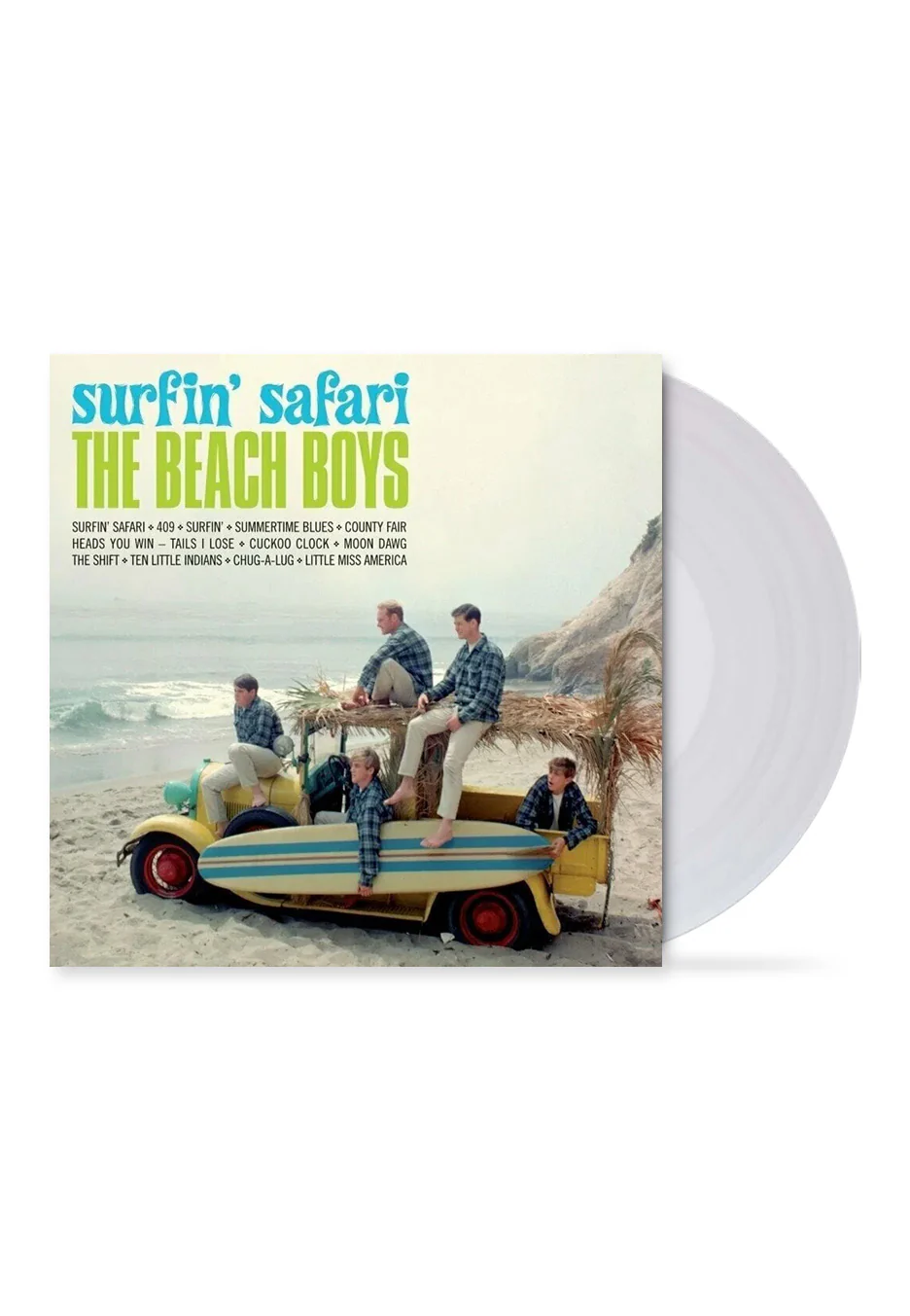 The Beach Boys - Surfin' Safari Ltd. Crystal Clear - Colored Vinyl