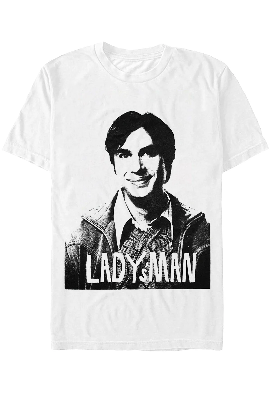 The Big Bang Theory - Lady´s Man White - T-Shirt - Image 4