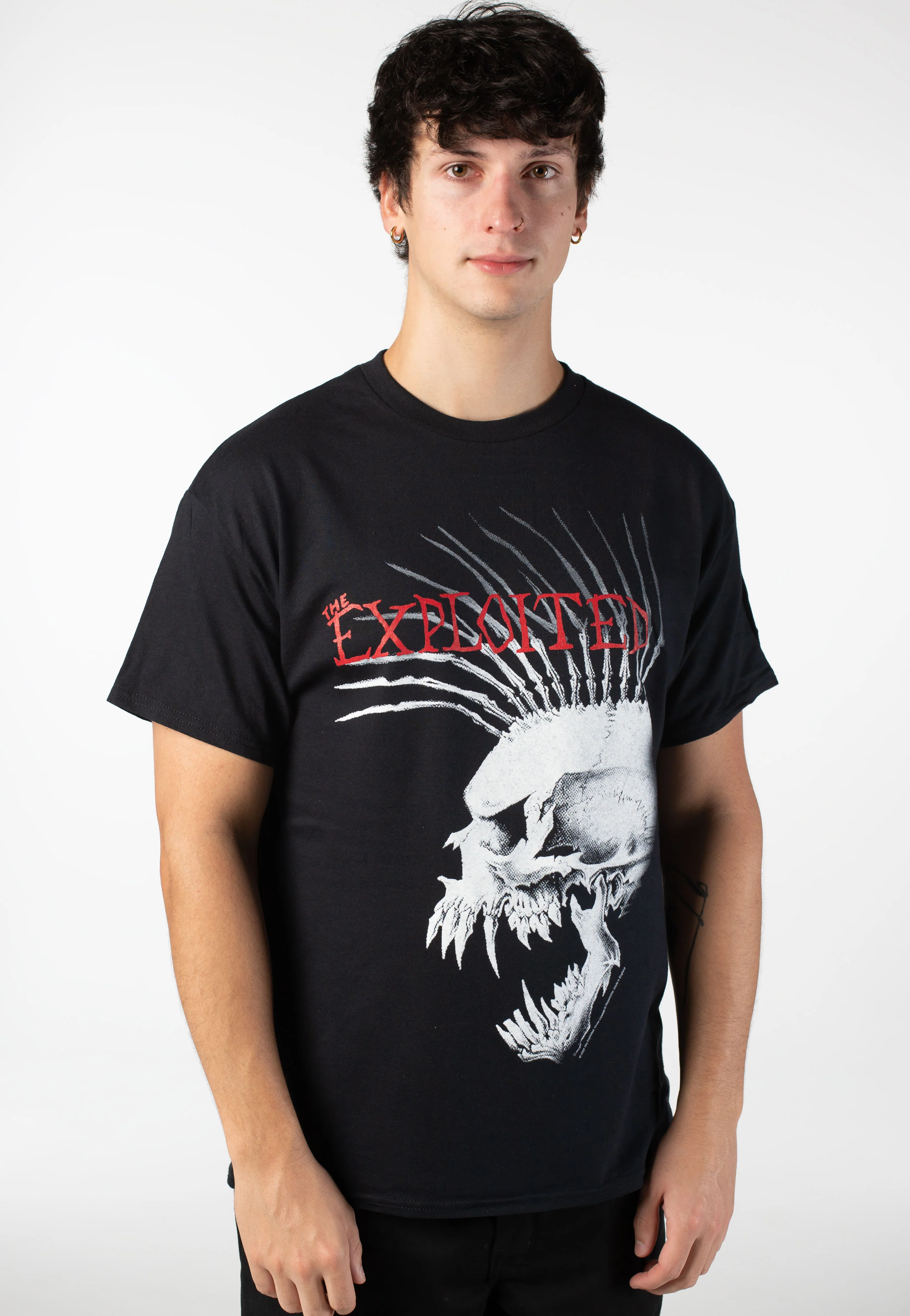 The Exploited - Bastard Skull - T-Shirt - Image 3