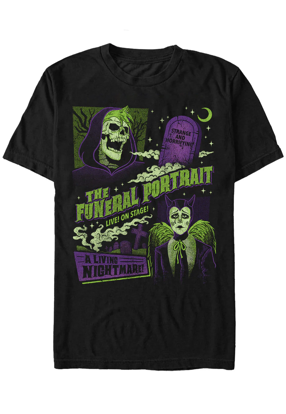 The Funeral Portrait - Living Nightmare - T-Shirt - Image 3