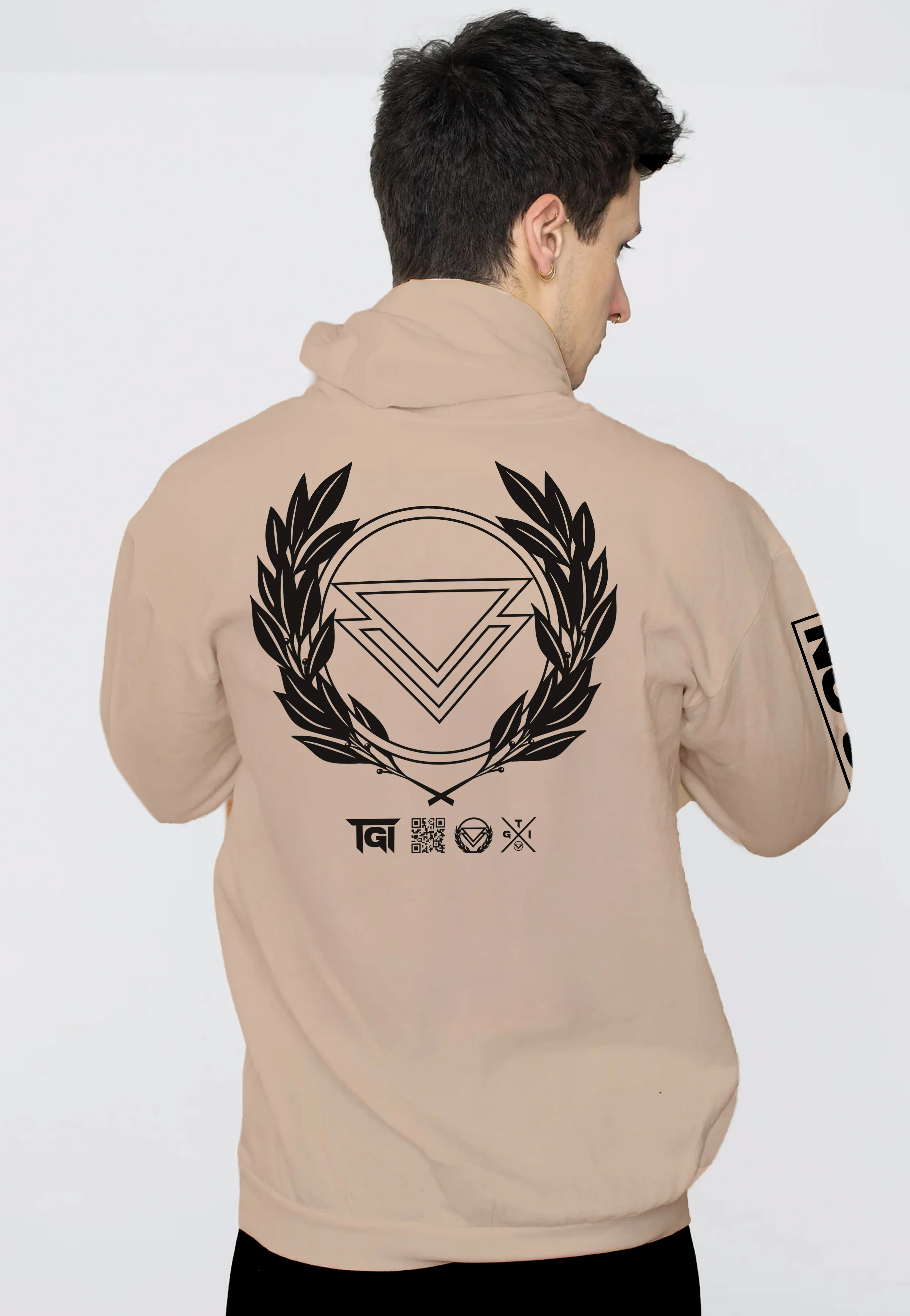 The Ghost Inside - Laurel Wreath Sand - Hoodie - Image 6