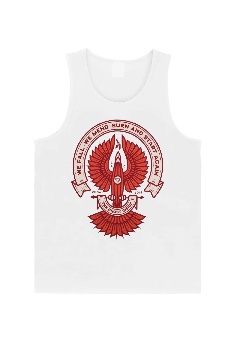 The Ghost Inside - Phoenix White - Tank