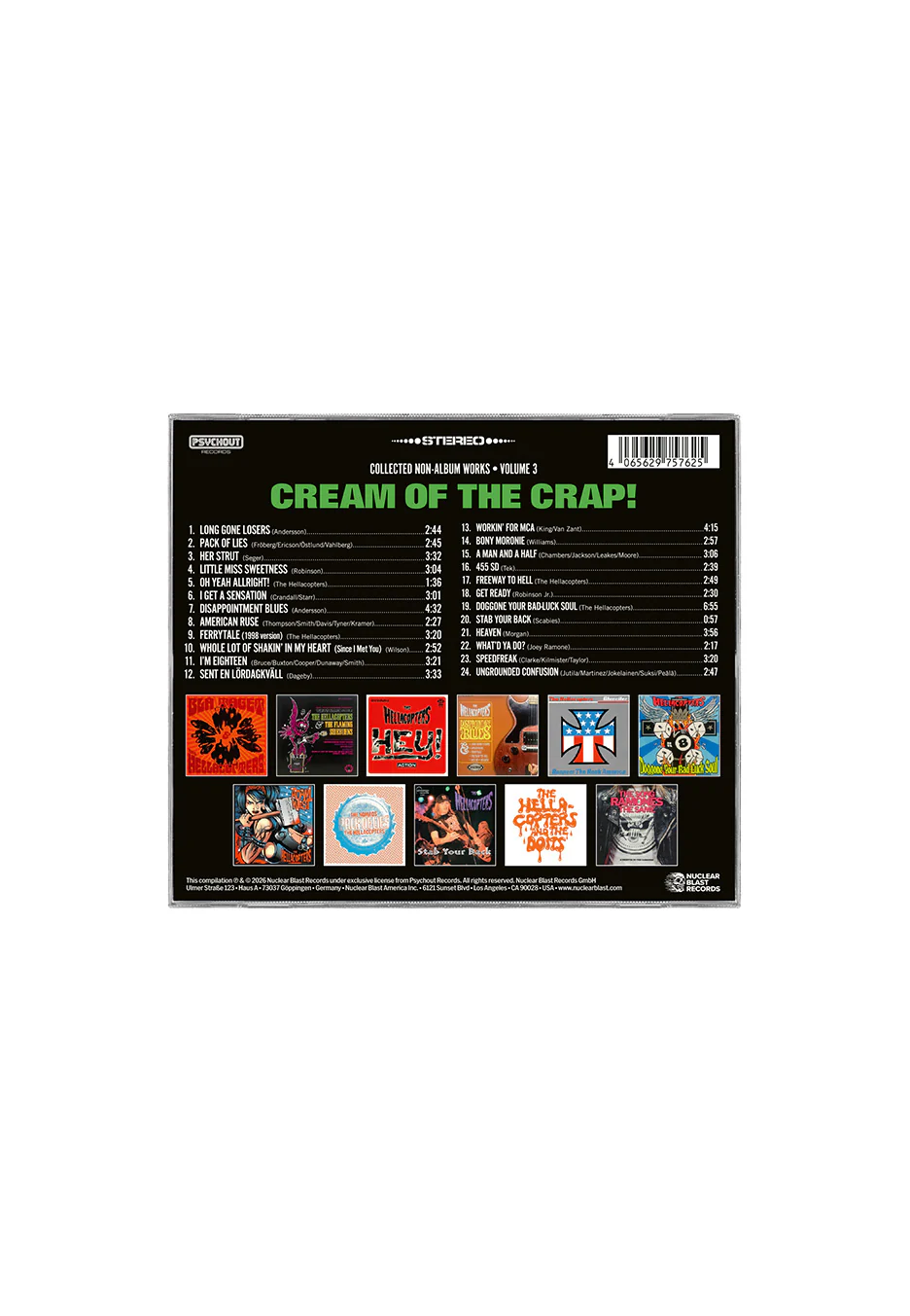 The Hellacopters - Cream Of The Crap! Collected Non-Album Works • Volume 3 - CD - Image 2