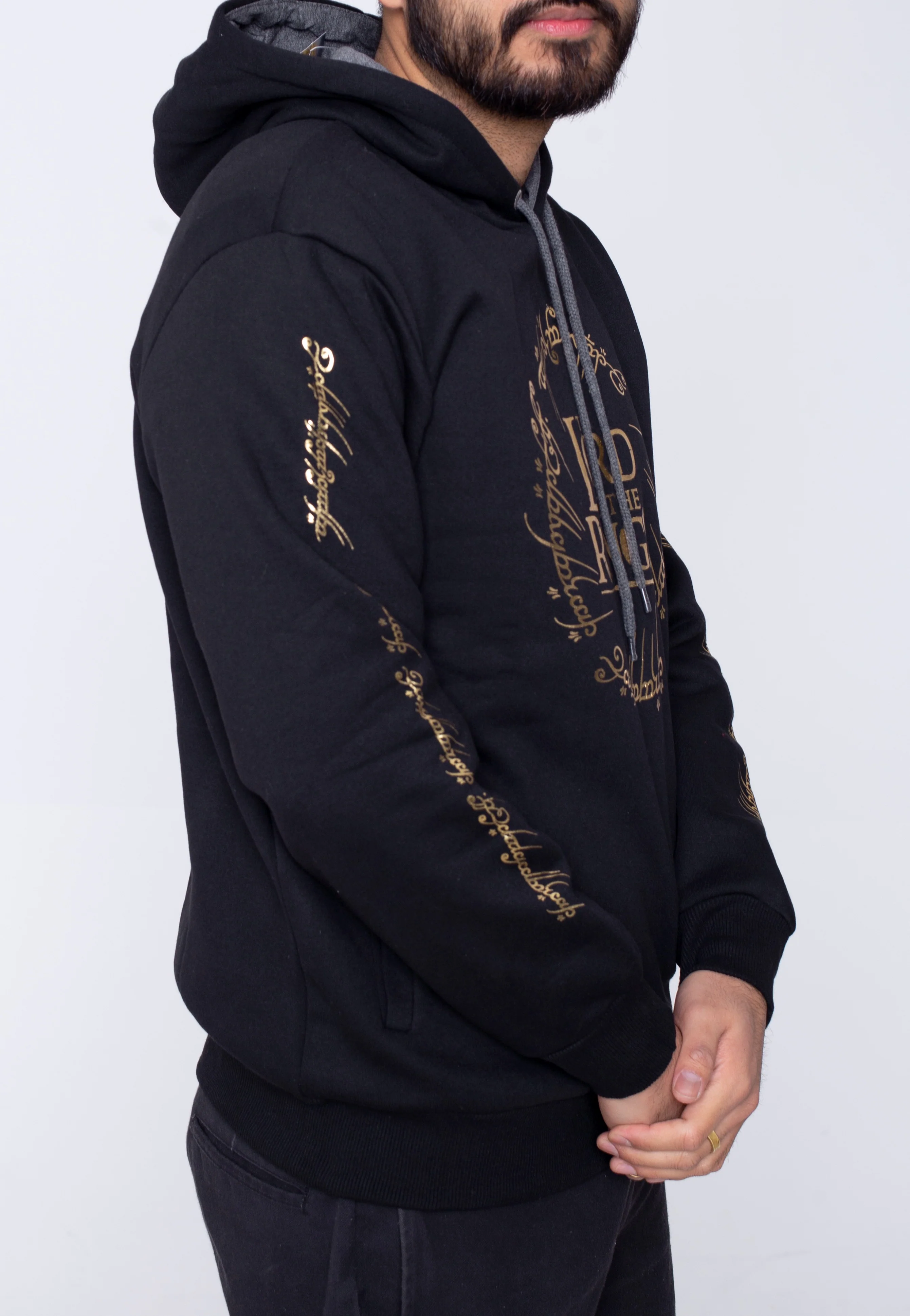 Gold Foil Logo - Hoodie - Image 3