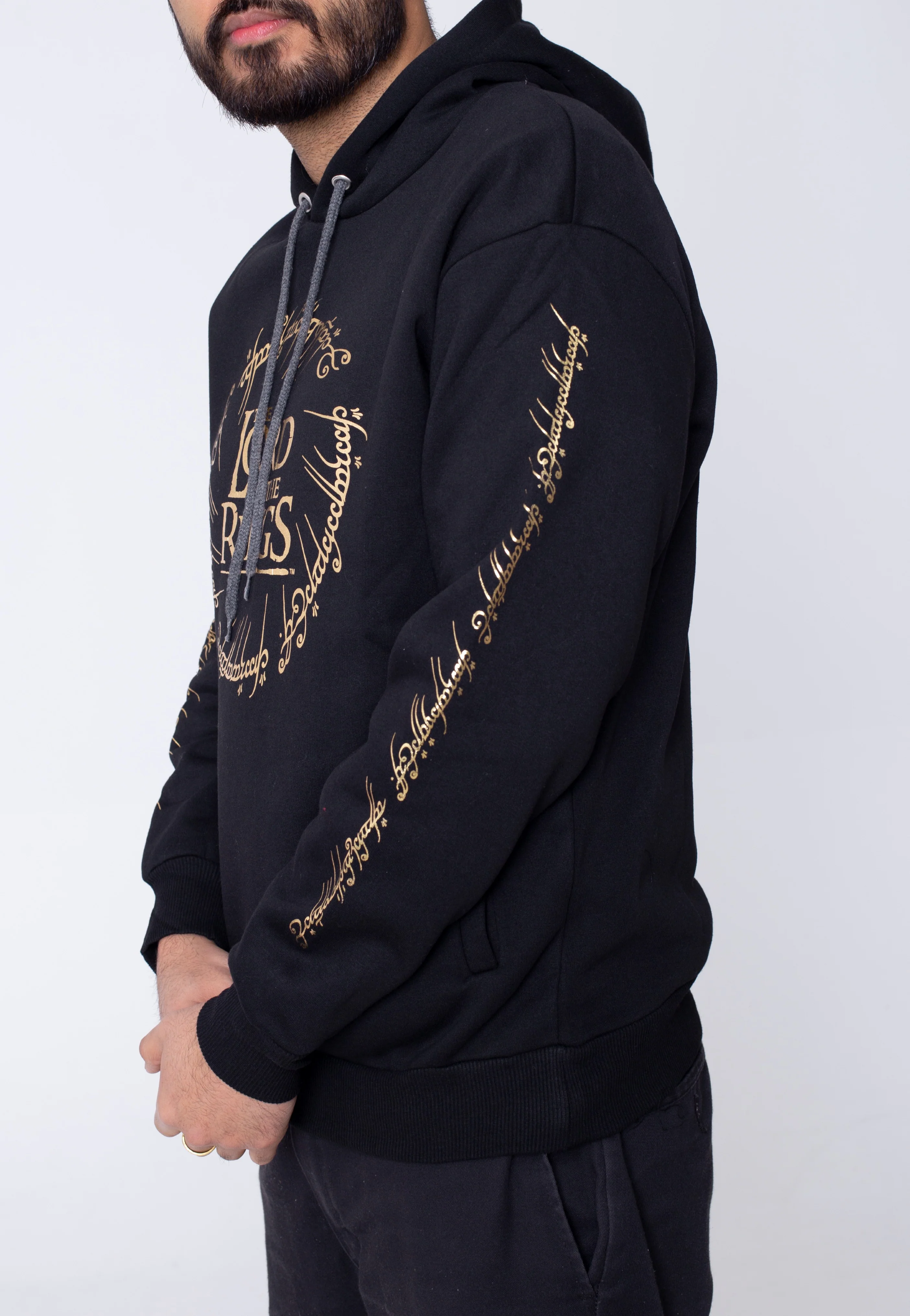 Gold Foil Logo - Hoodie - Image 4