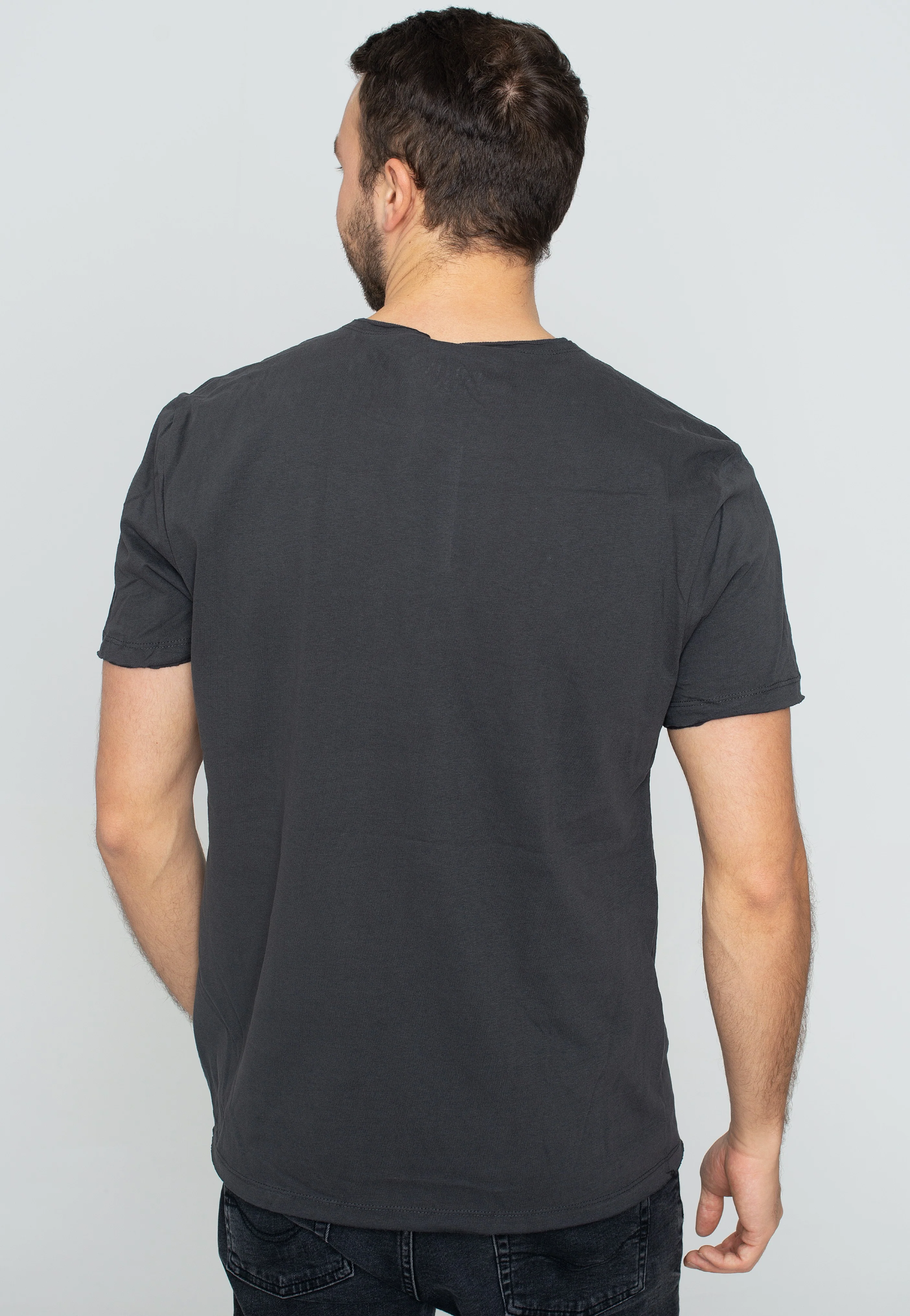 The Rolling Stones - Sixty Tongue Charcoal - T-Shirt - Image 4