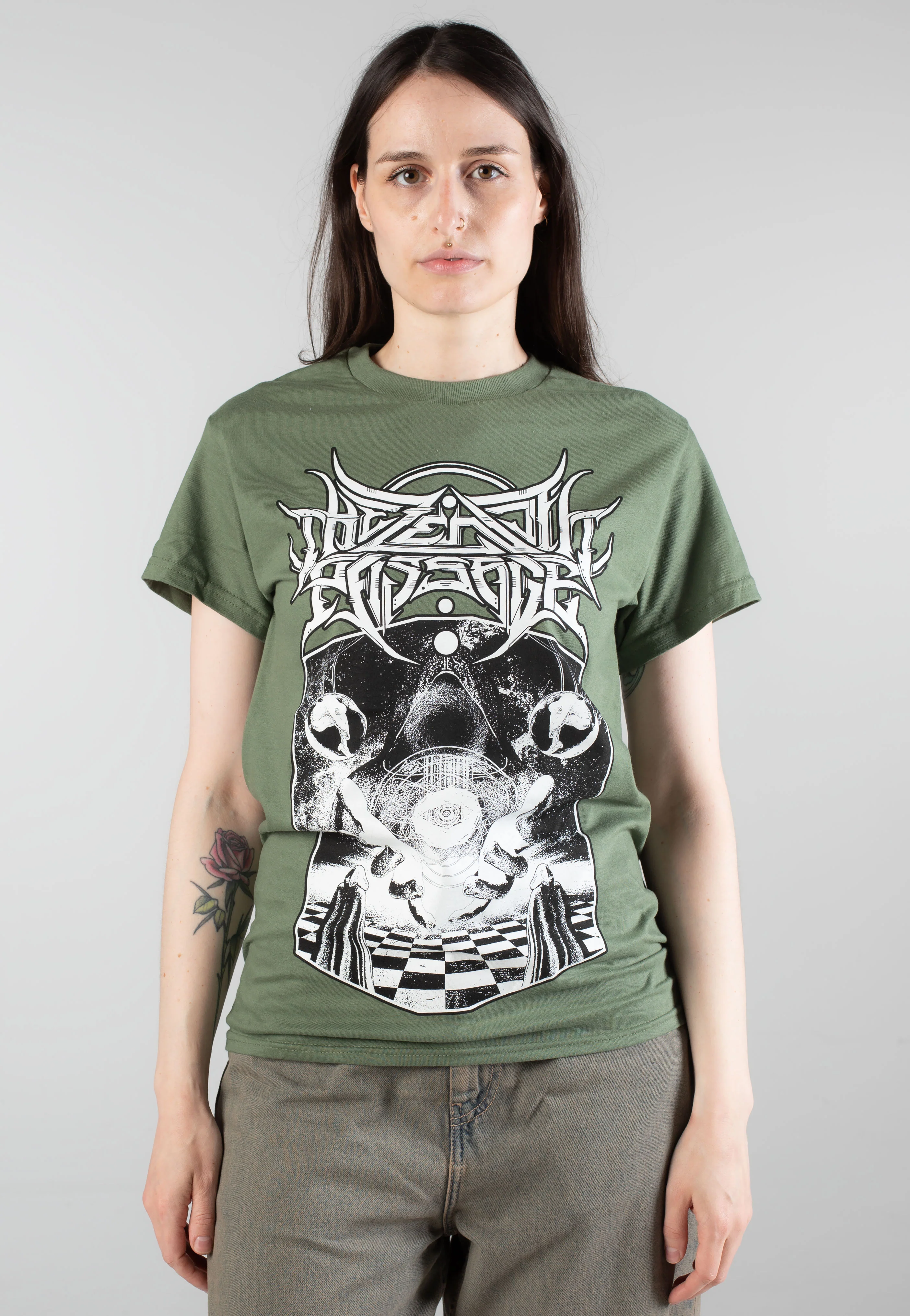 The Zenith Passage - Grace 13 Military Green - T-Shirt - Image 5