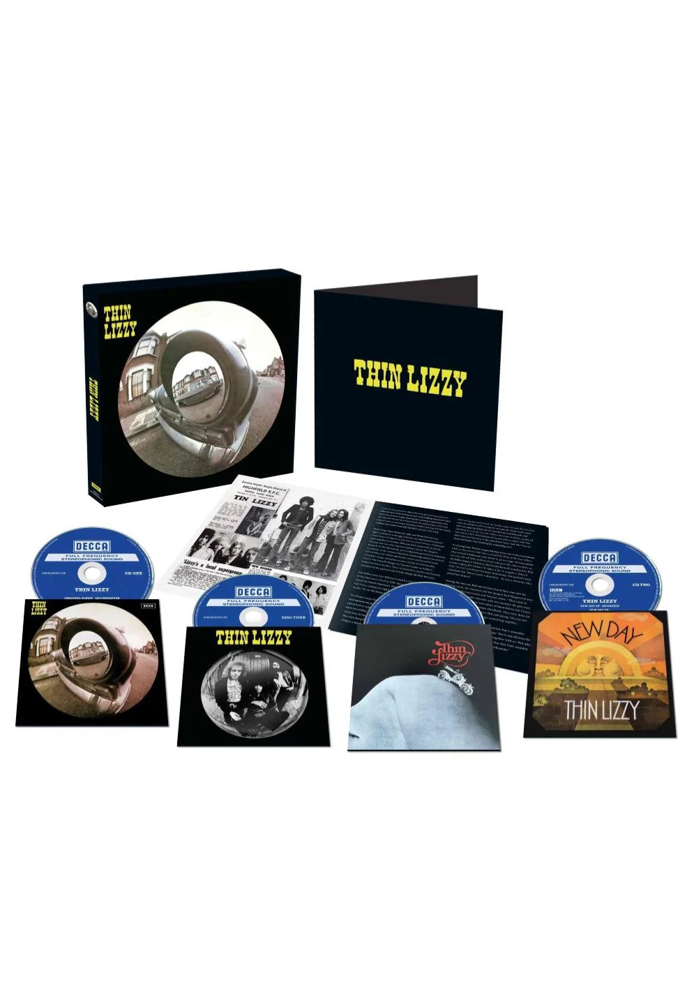 Thin Lizzy Ltd. - 3 CD + Blu Ray