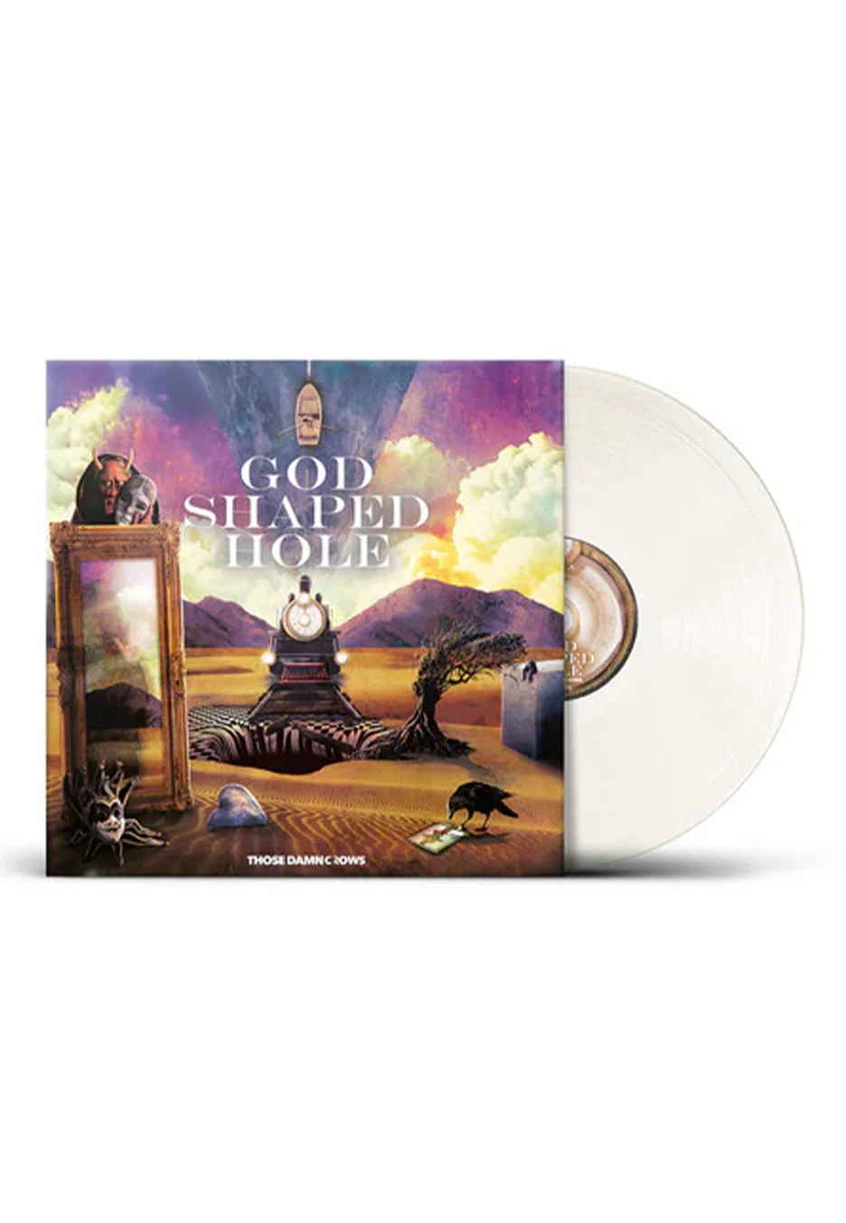Those Damn Crows - God Shaped Hole Ltd. Clear - Colored Vinyl