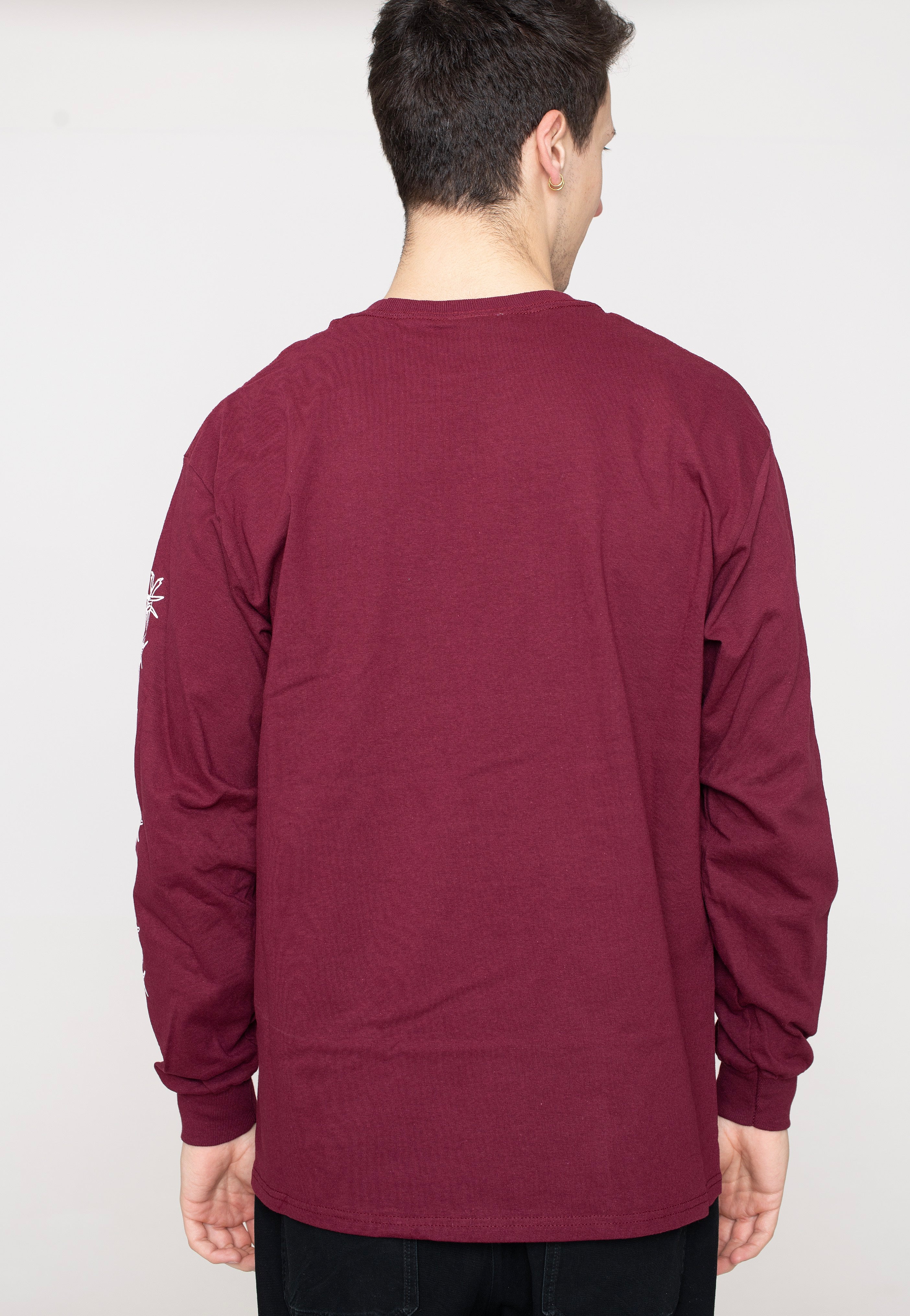 Thrasher - Barbed Wire Maroon - Longsleeve - Image 3