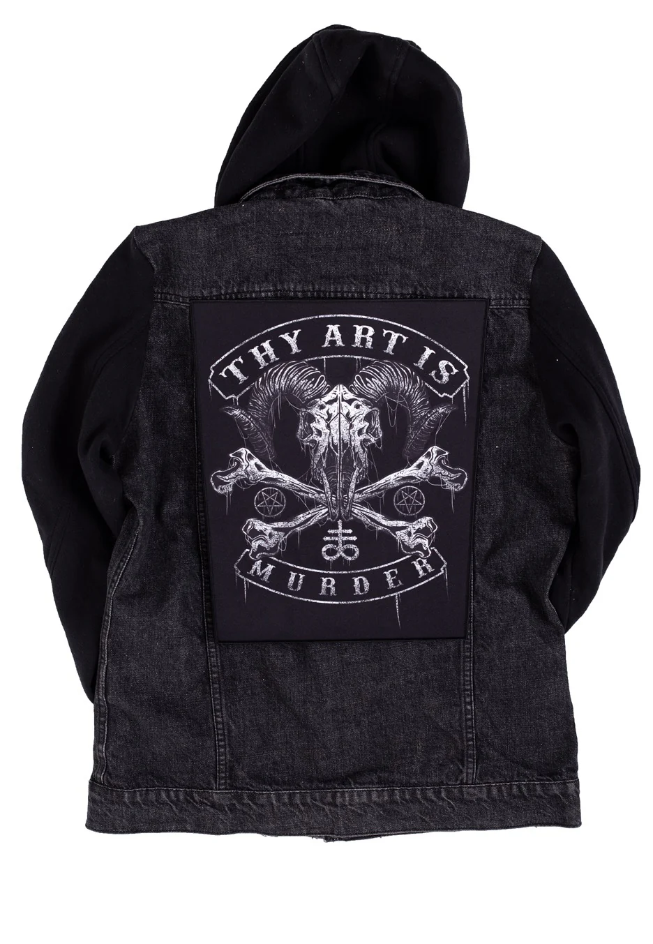 Thy Art Is Murder - Baphomet Skull - Backpatch - Image 2