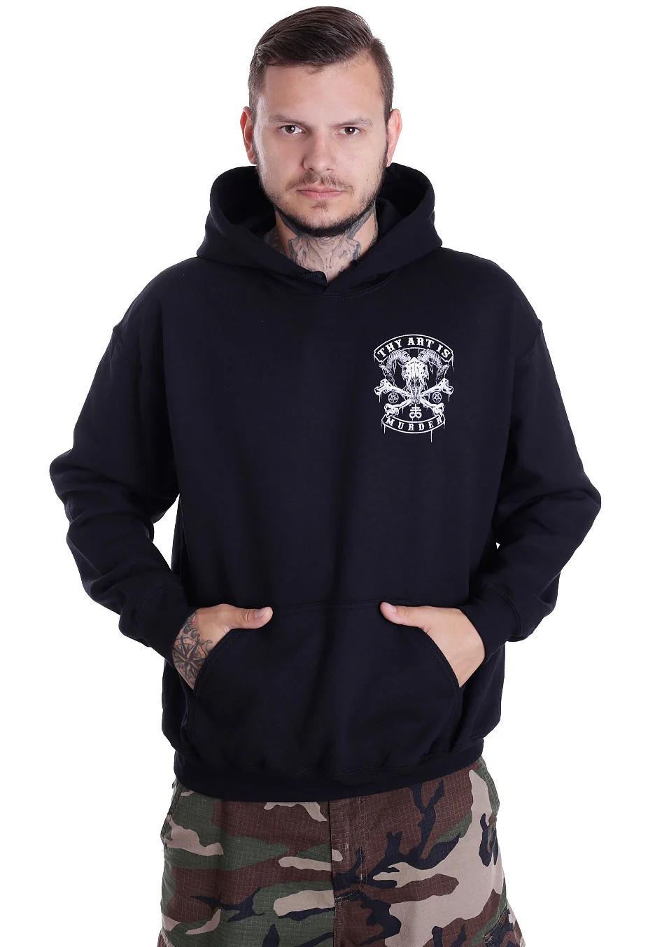 Thy Art Is Murder - Baphomet Skull - Hoodie
