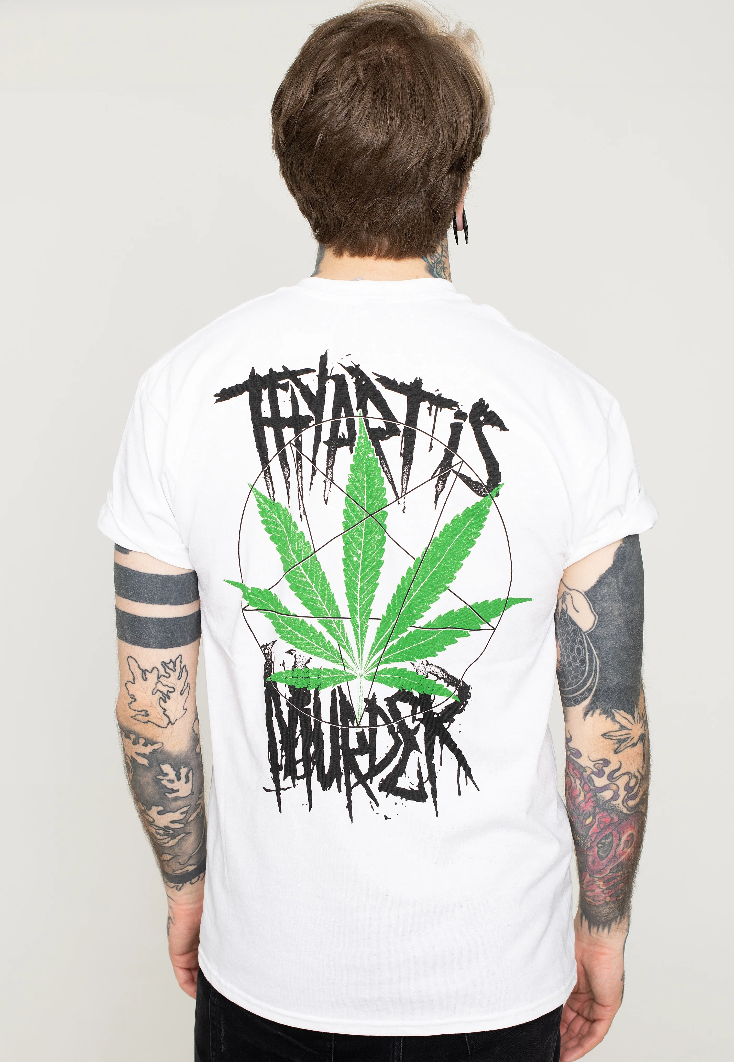 Thy Art Is Murder - Leaf White - T-Shirt - Image 4