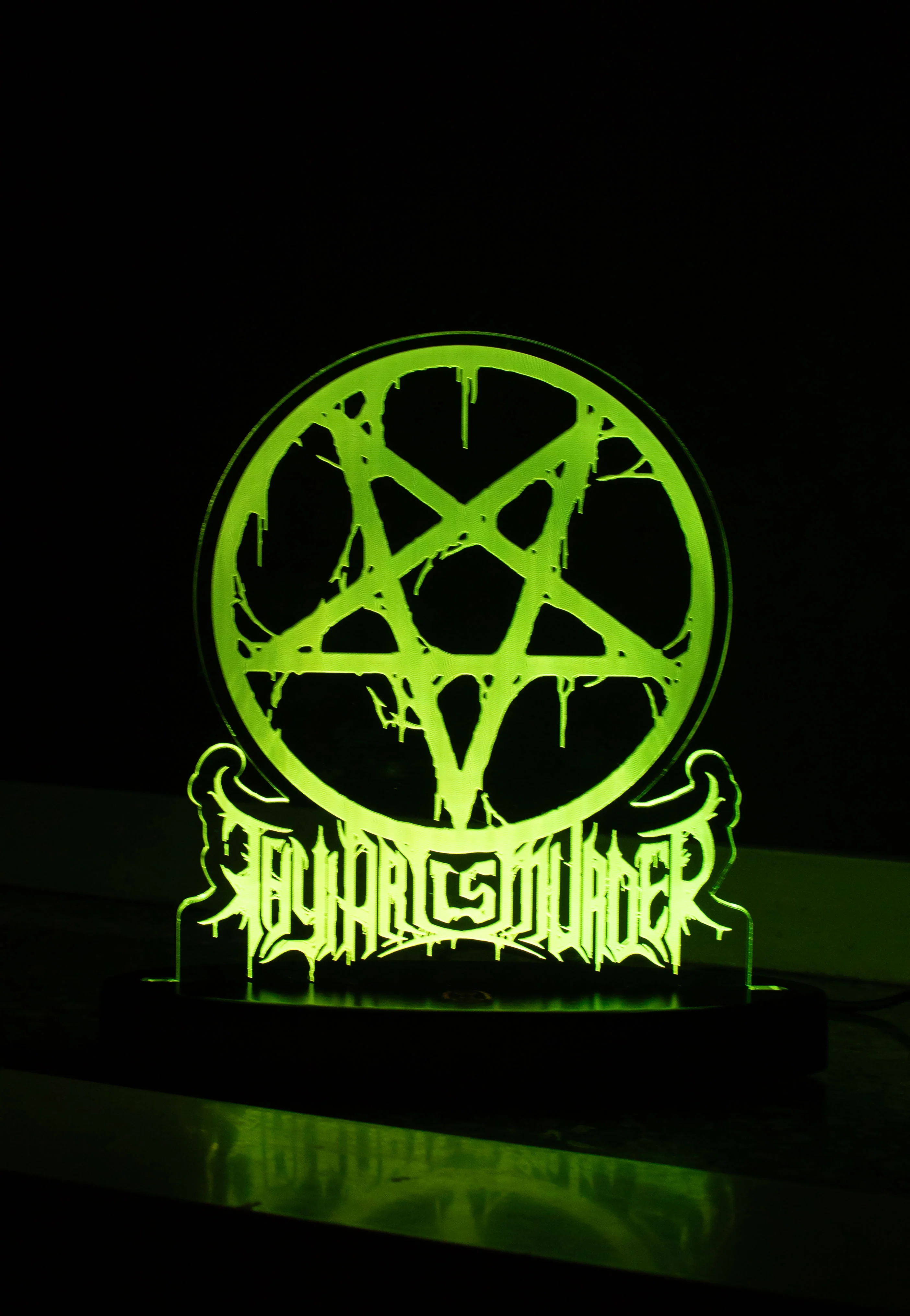 Thy Art Is Murder - Logo - Lamp - Image 10