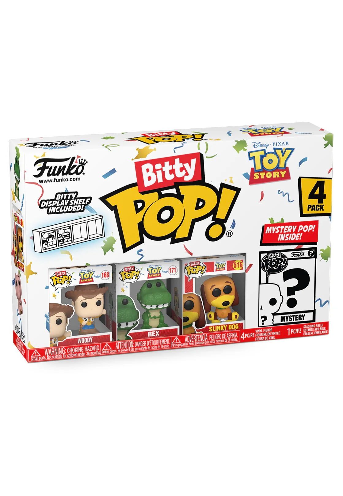 Toy Story - Woody Bitty POP! 4PK - Funko Pop - Image 2
