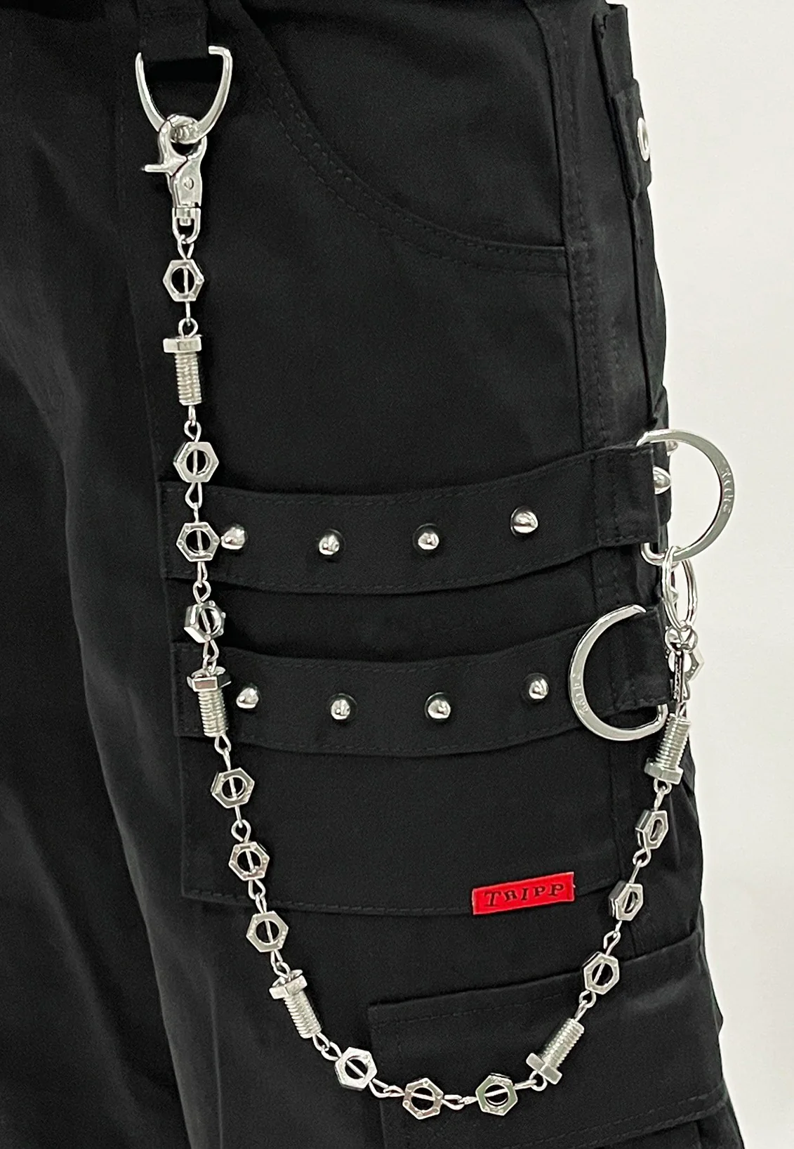 Tripp NYC - Nut & Bolt Silver - Wallet Chain