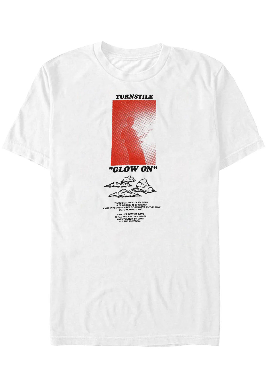 Turnstile - Pat Glow On White - T-Shirt - Image 4