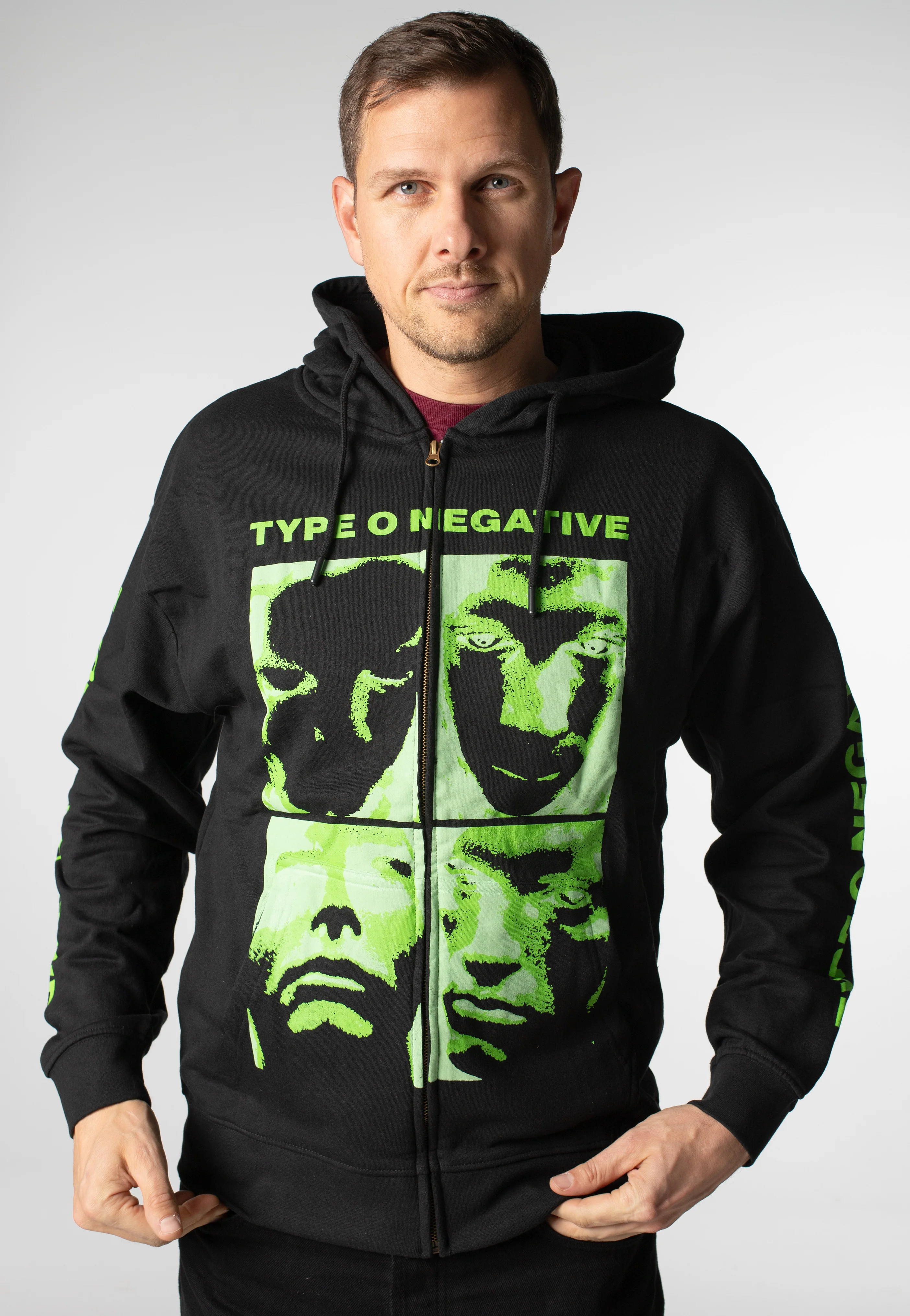 Type O Negative - Faces - Zipper - Image 3