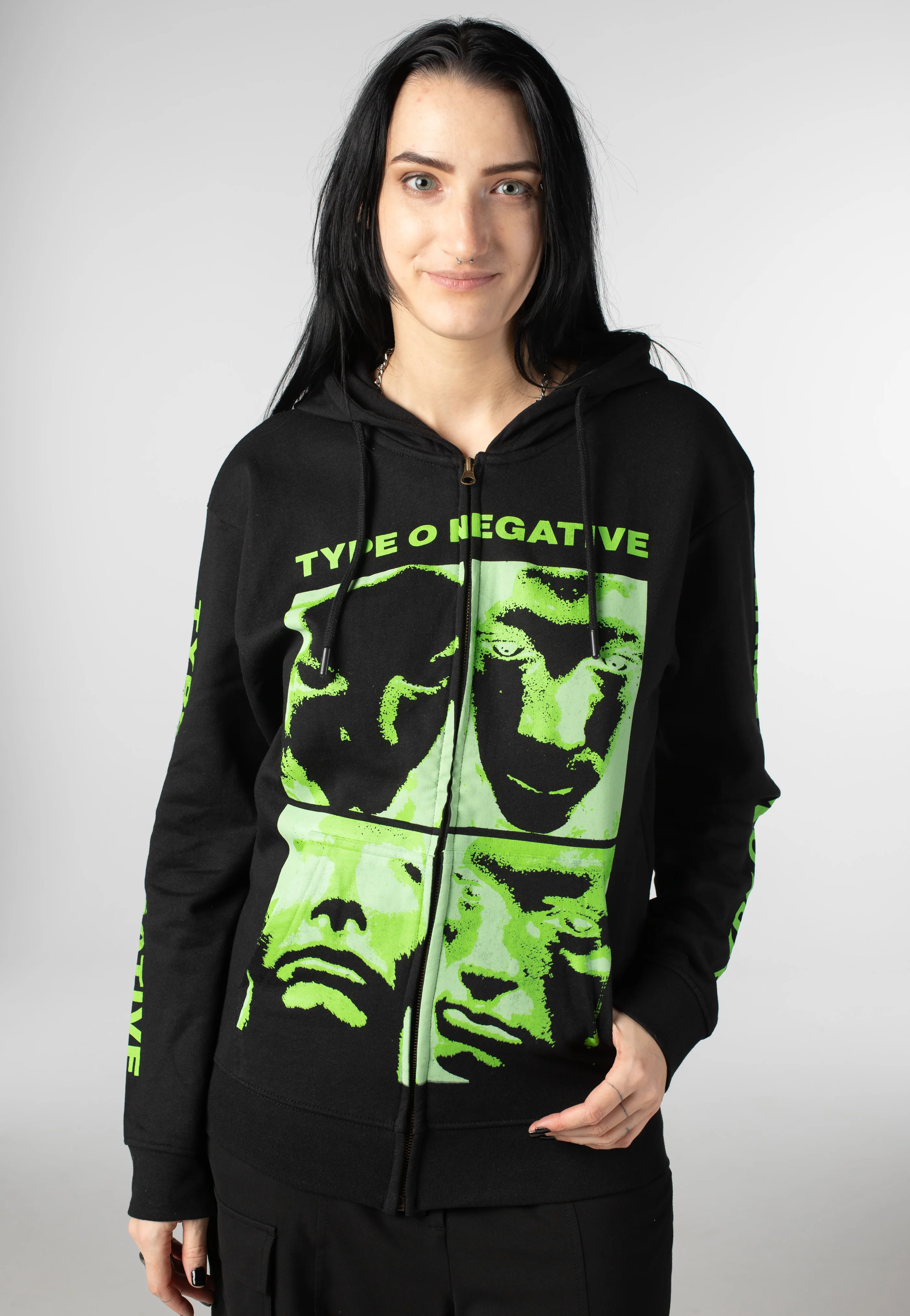 Type O Negative - Faces - Zipper - Image 7