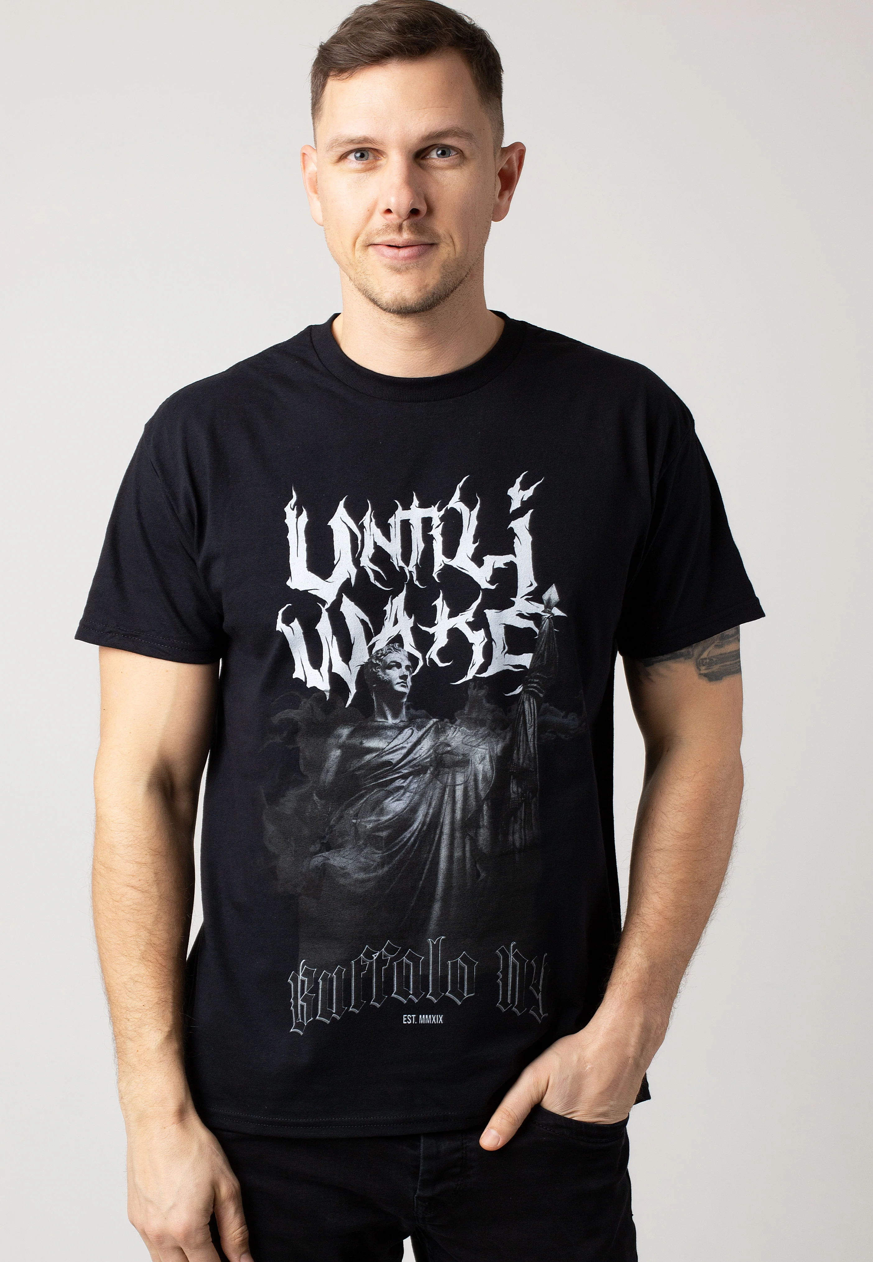 Until I Wake - Roman - T-Shirt - Image 3