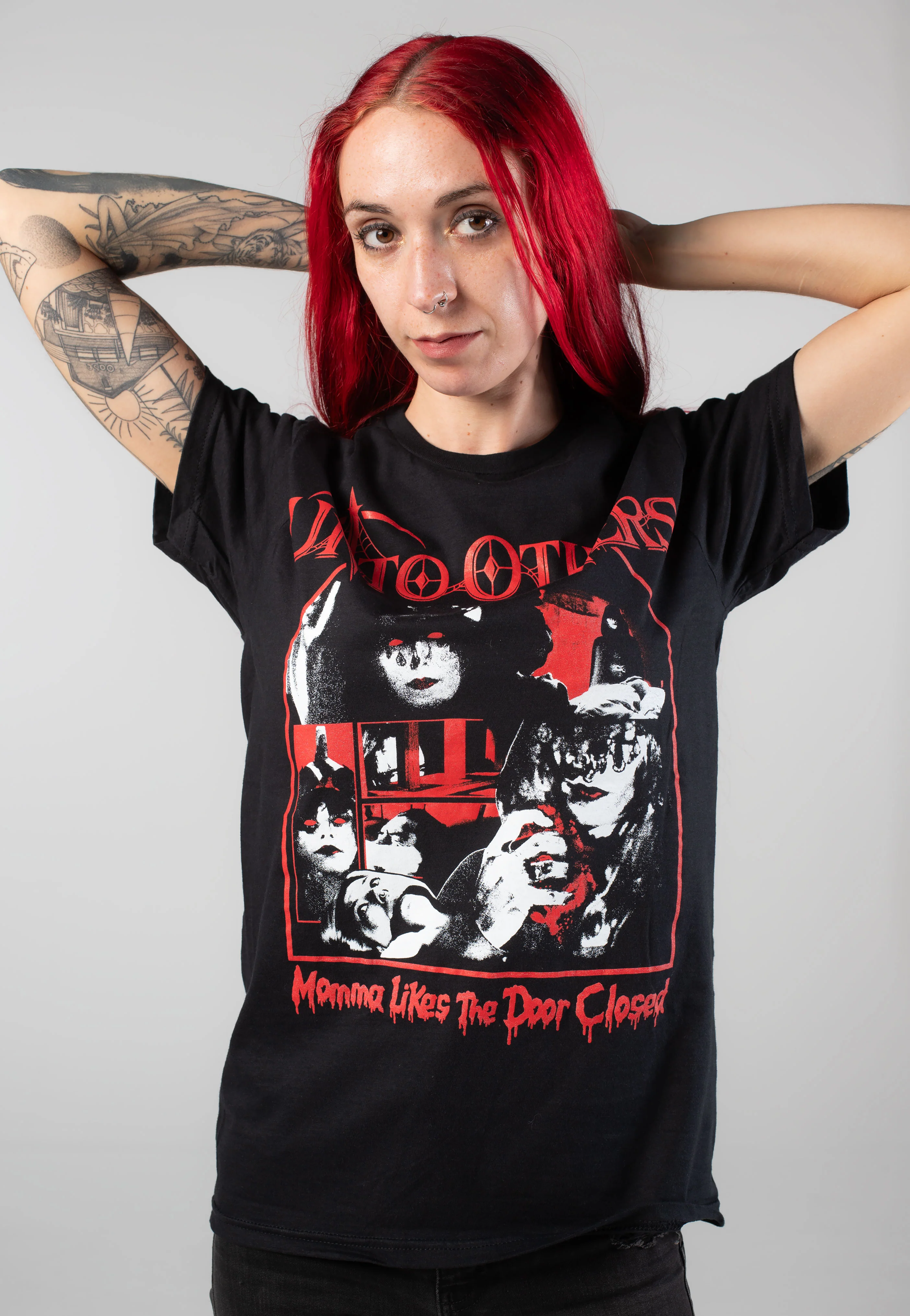 Unto Others - Momma Likes The Door Closed - T-Shirt - Image 5