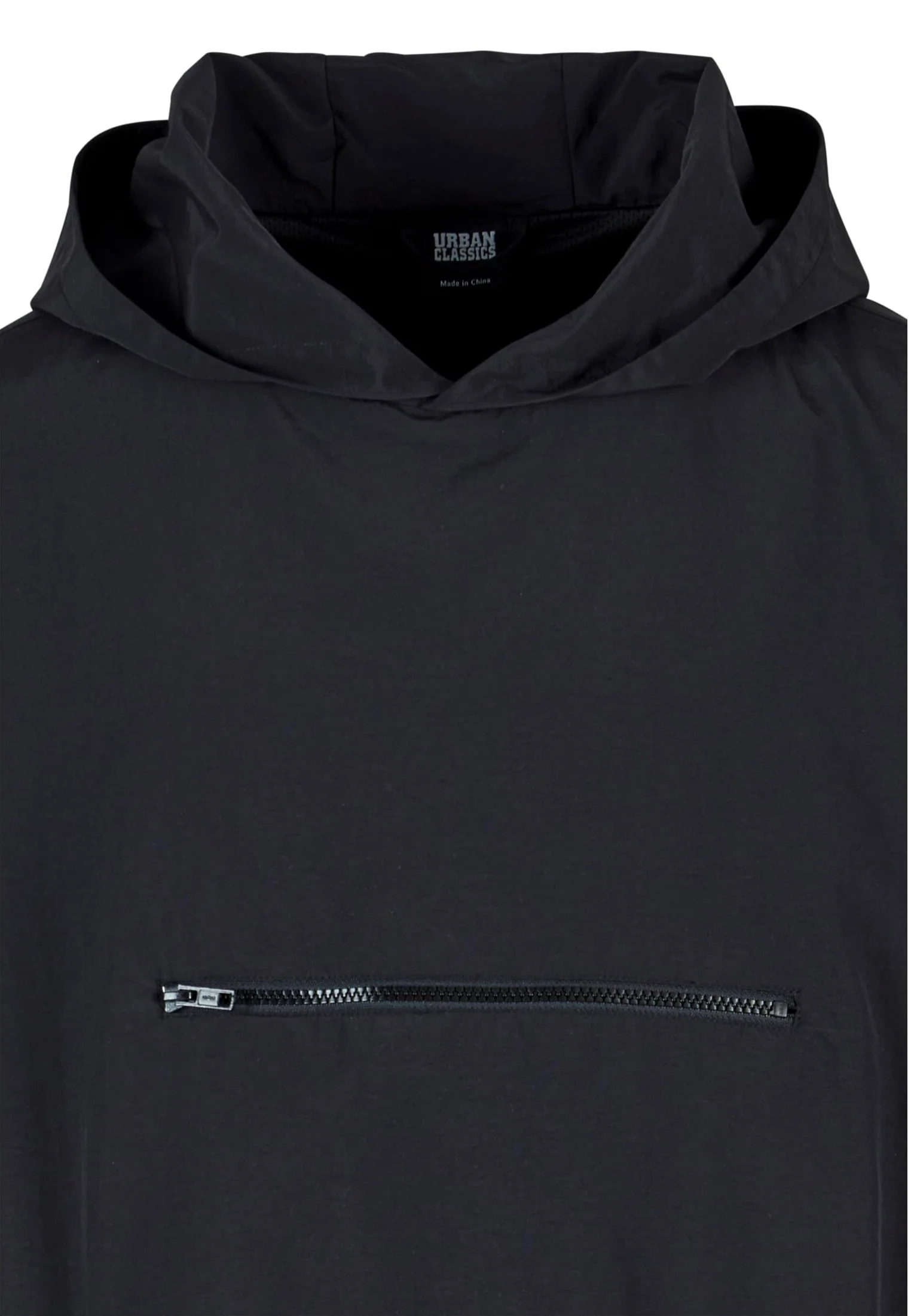 Urban Classics - 90'S Pull Over Black - Jacket - Image 7