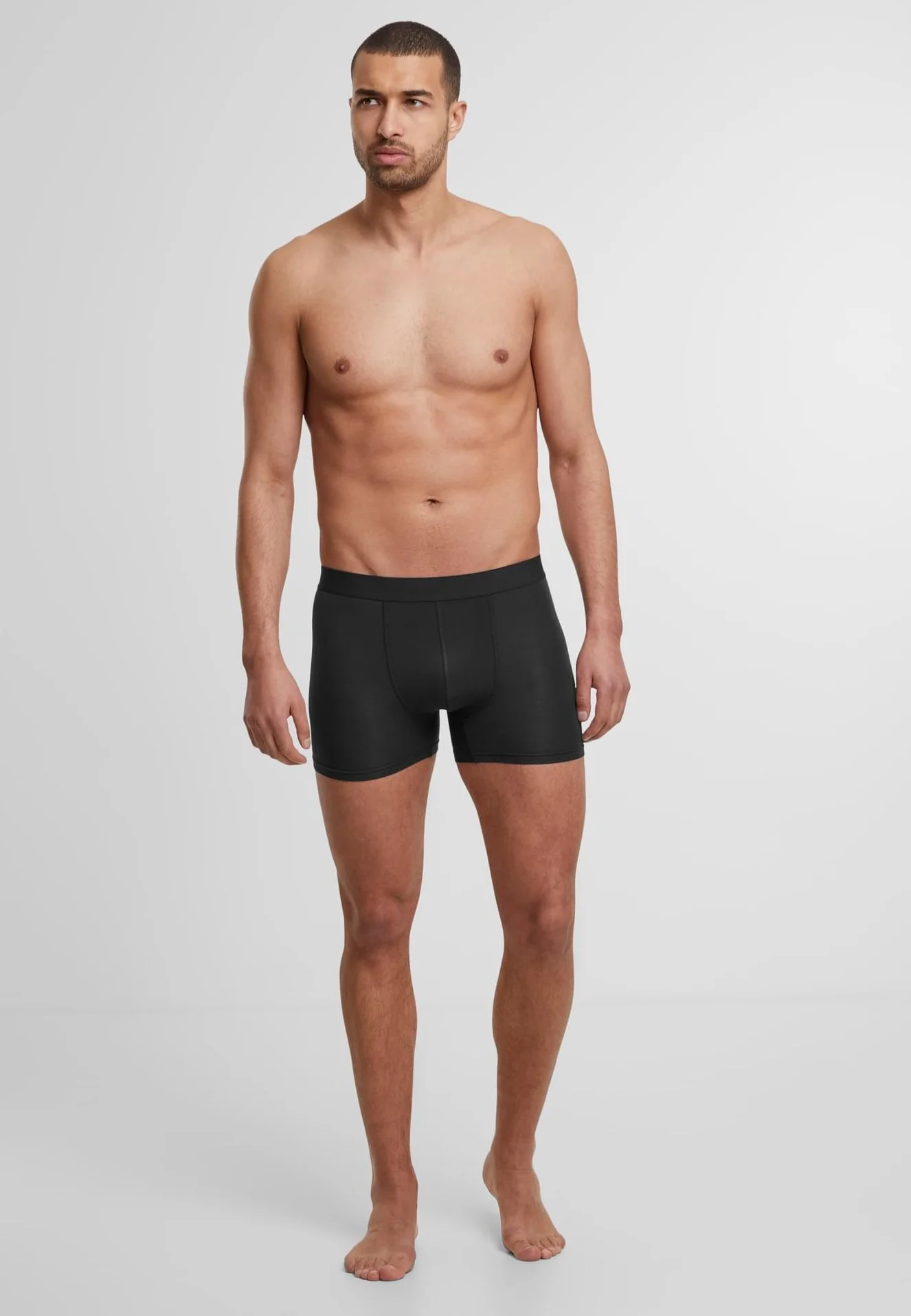 Bamboo Retro Pack Of 3 Black - Boxershorts - Image 2