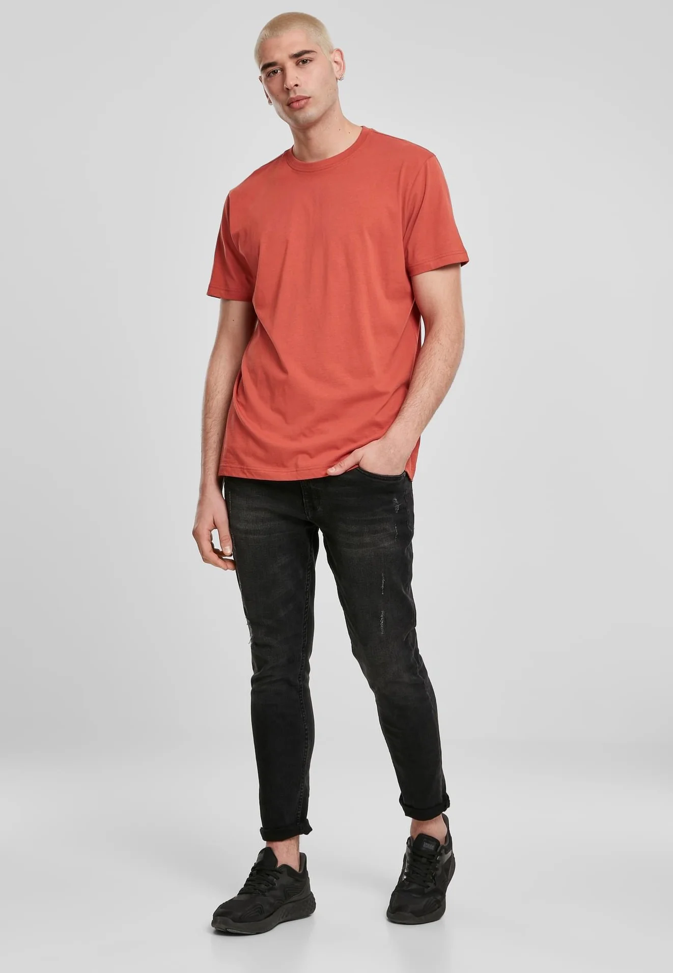 Urban Classics - Basic Burned Red - T-Shirt - Image 5
