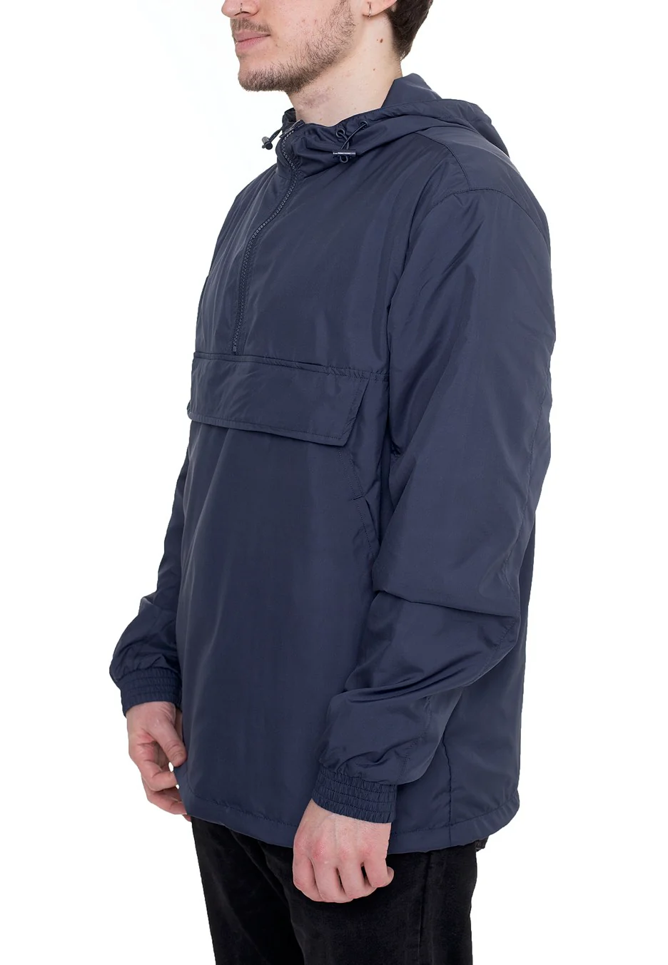 Urban Classics - Basic Pull Over Darkblue - Jacket - Image 2