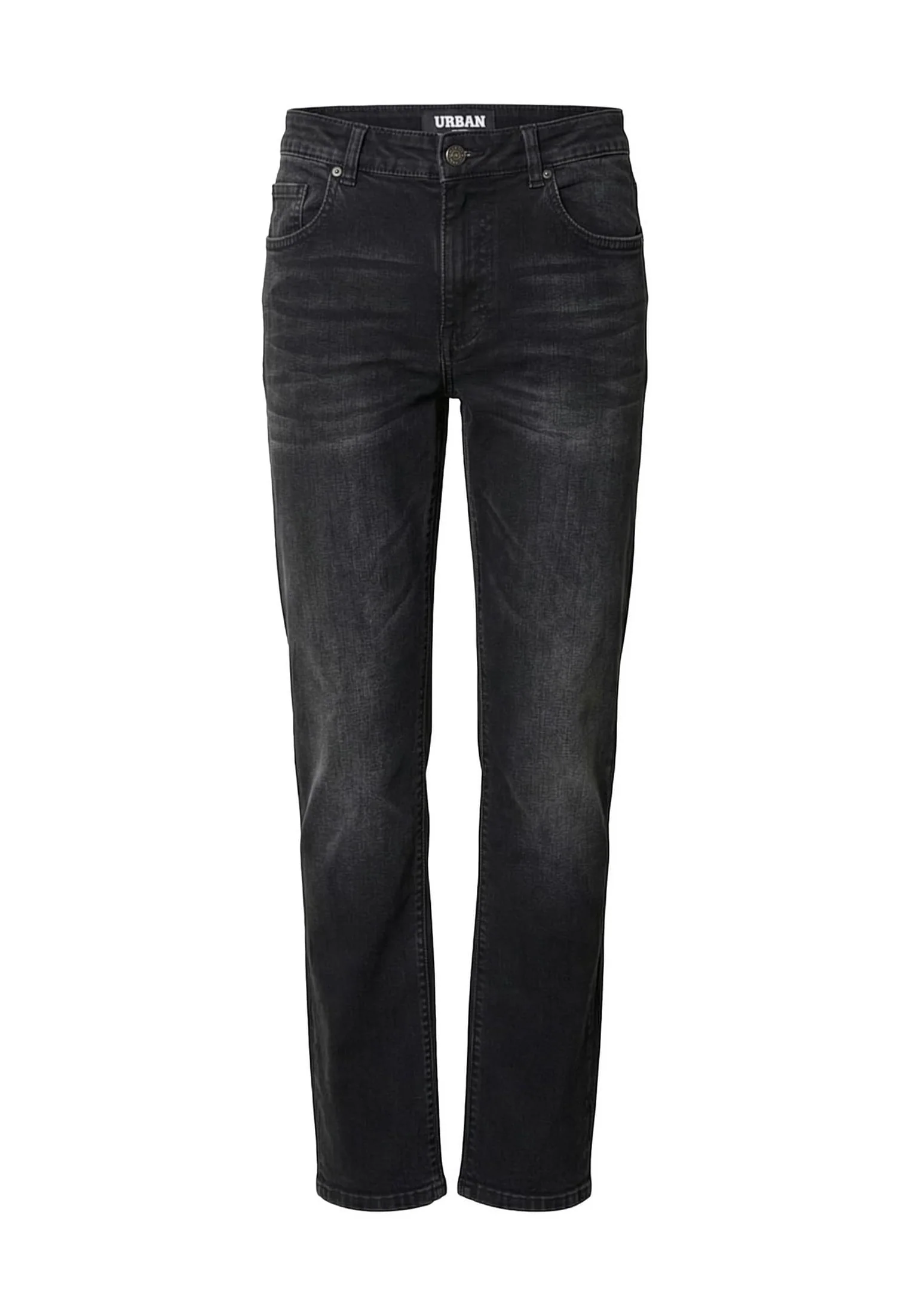 Urban Classics - Basic Slim Black Washed - Jeans - Image 3