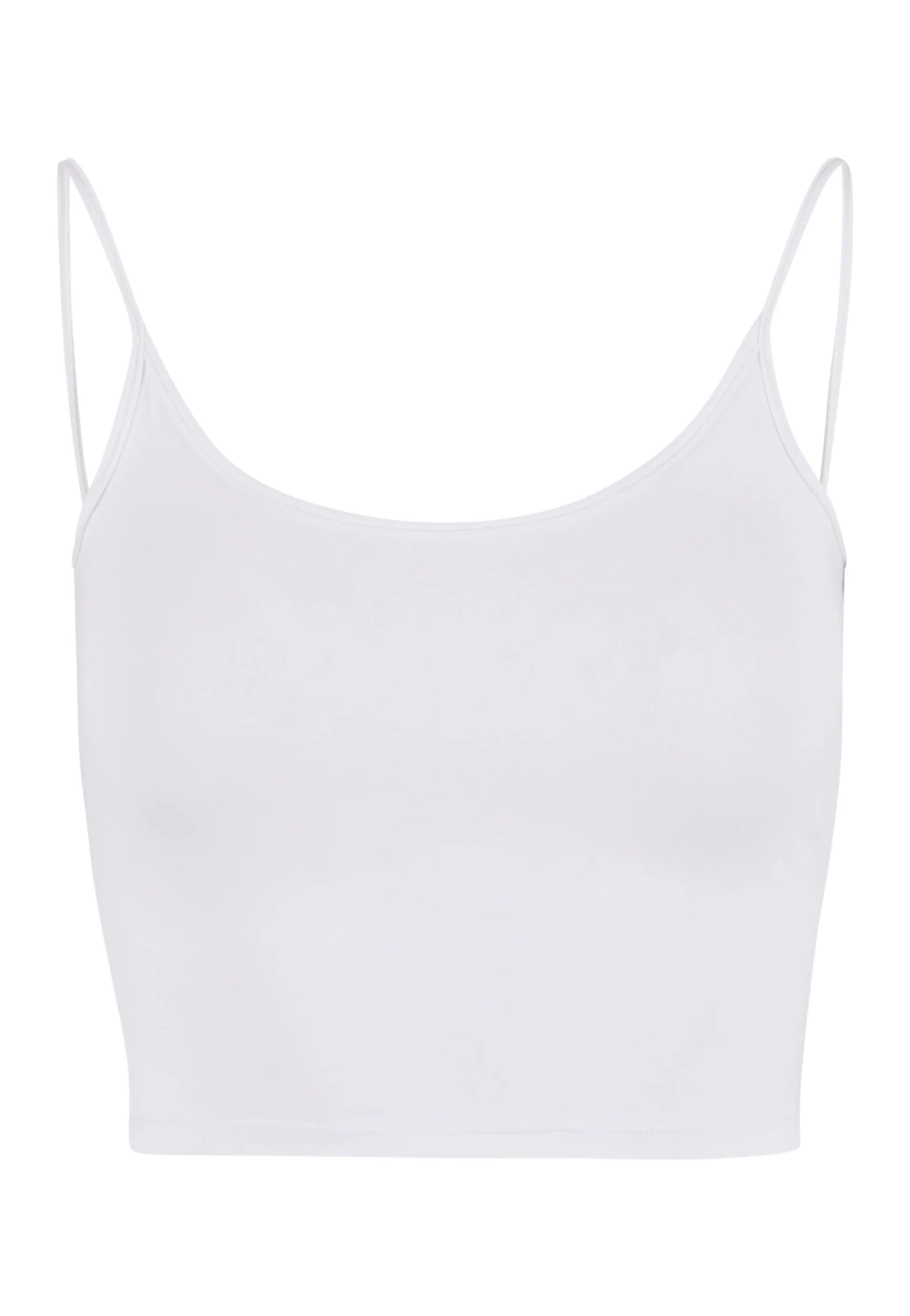 Urban Classics - Basic Top Low Back Neckline White - Tank - Image 7