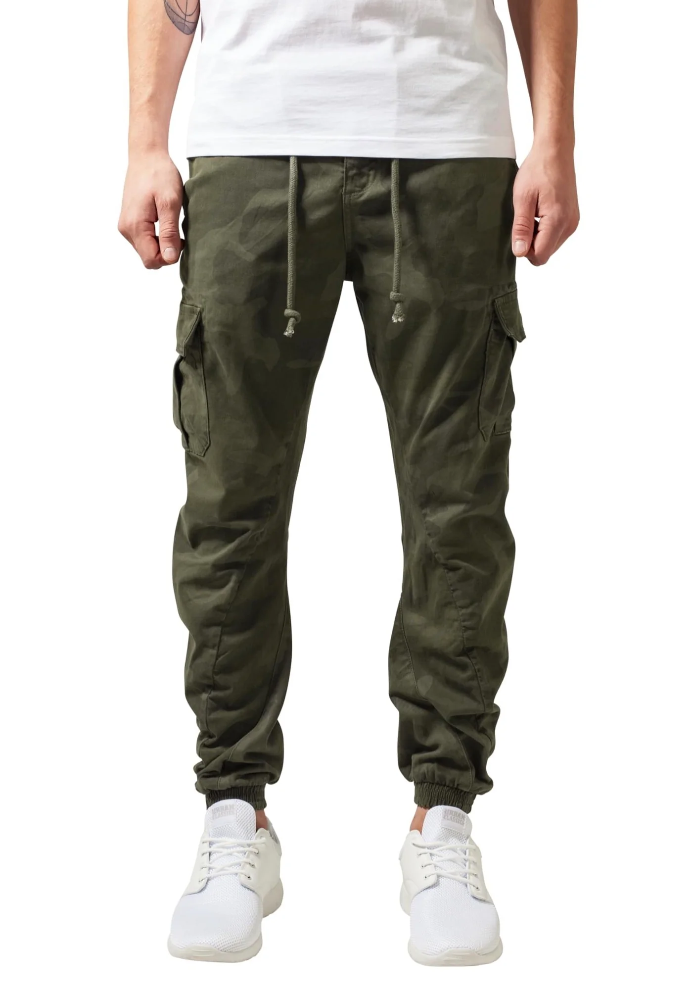 Urban Classics - Camo Cargo Olive Camouflage - Pants - Image 3