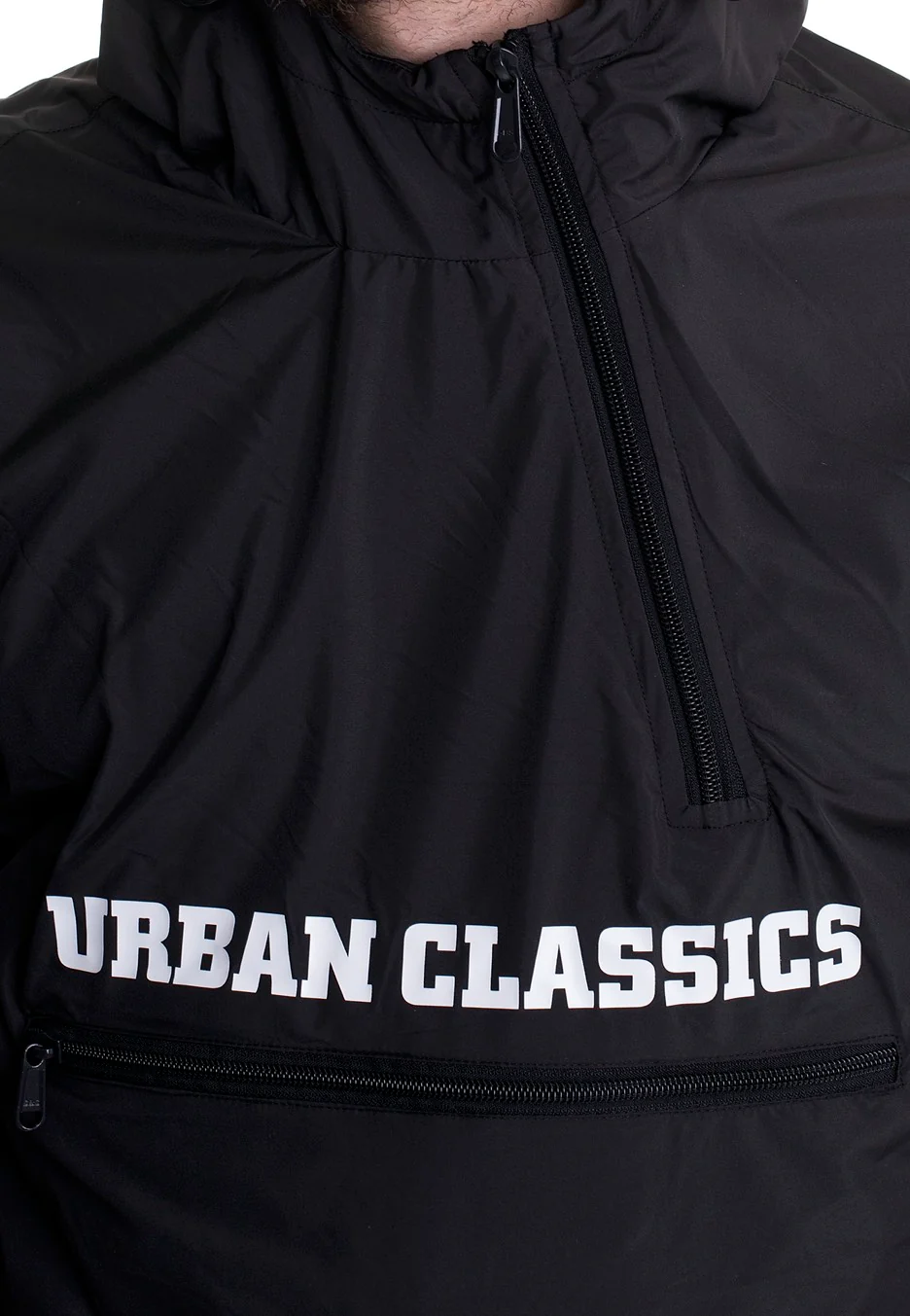 Urban Classics - Commuter Pull Over Black - Jacket - Image 3