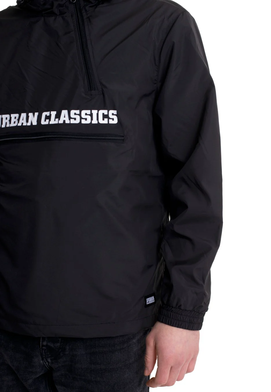 Urban Classics - Commuter Pull Over Black - Jacket - Image 5
