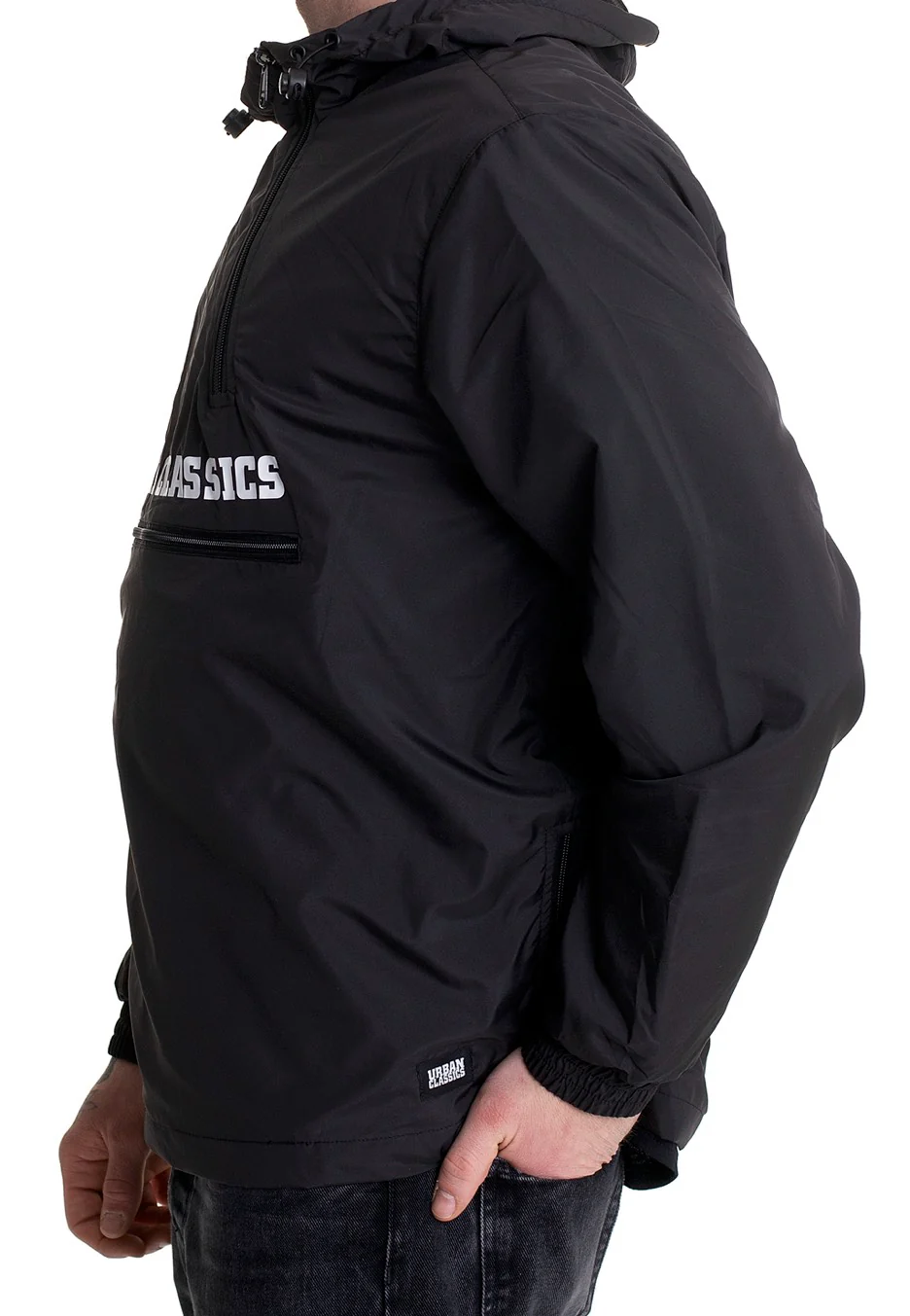 Urban Classics - Commuter Pull Over Black - Jacket - Image 7