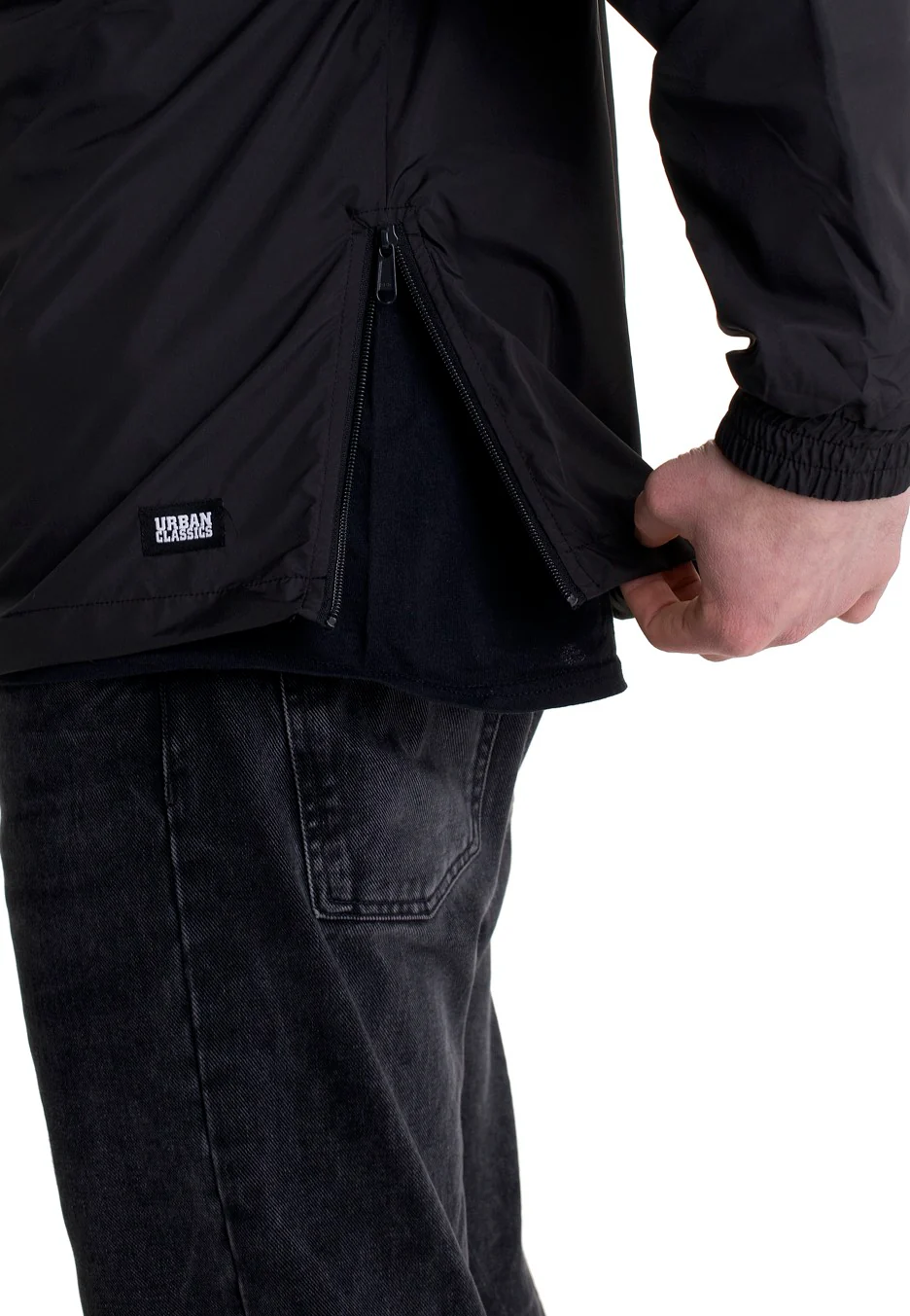 Urban Classics - Commuter Pull Over Black - Jacket - Image 8