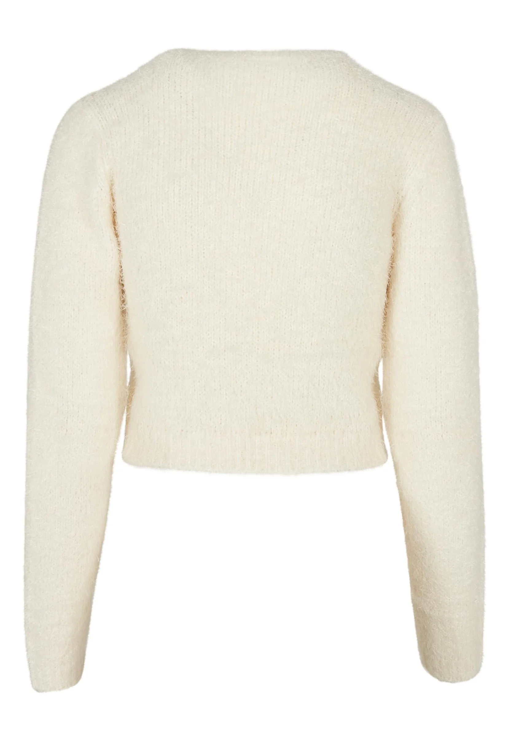 Urban Classics - Cropped Feather White Sand - Pullover - Image 8