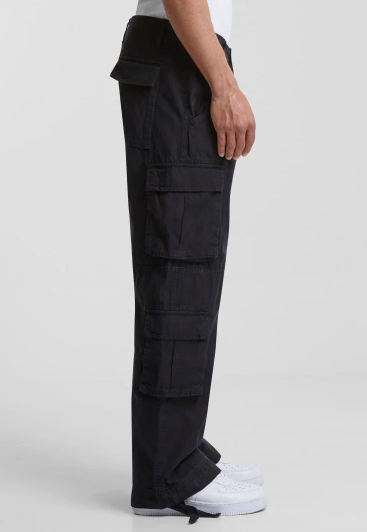 Urban Classics - Double Cargo Black - Pants - Image 4