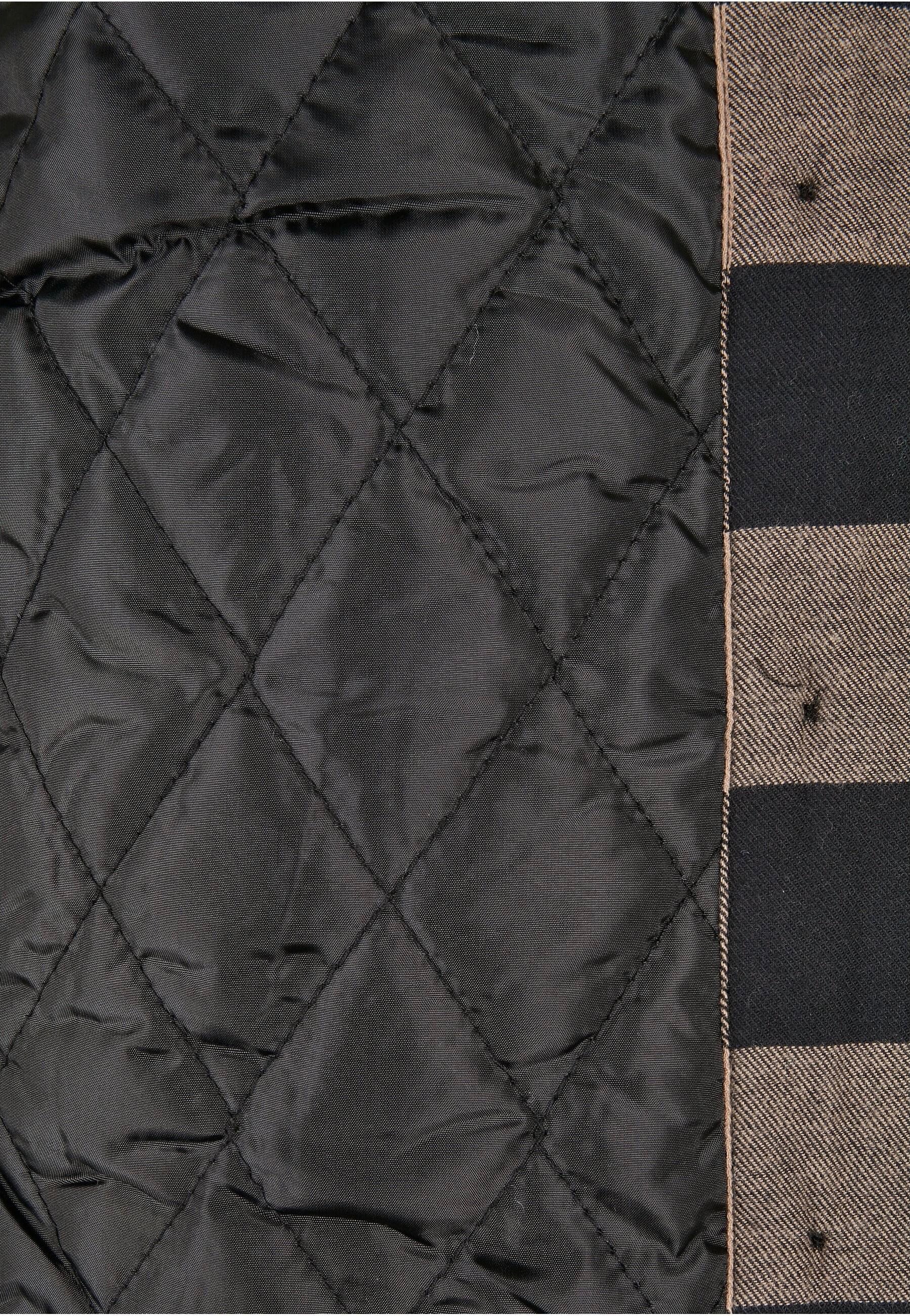 Urban Classics - Flanell Padded Black/Soft Taupe - Shirt - Image 14