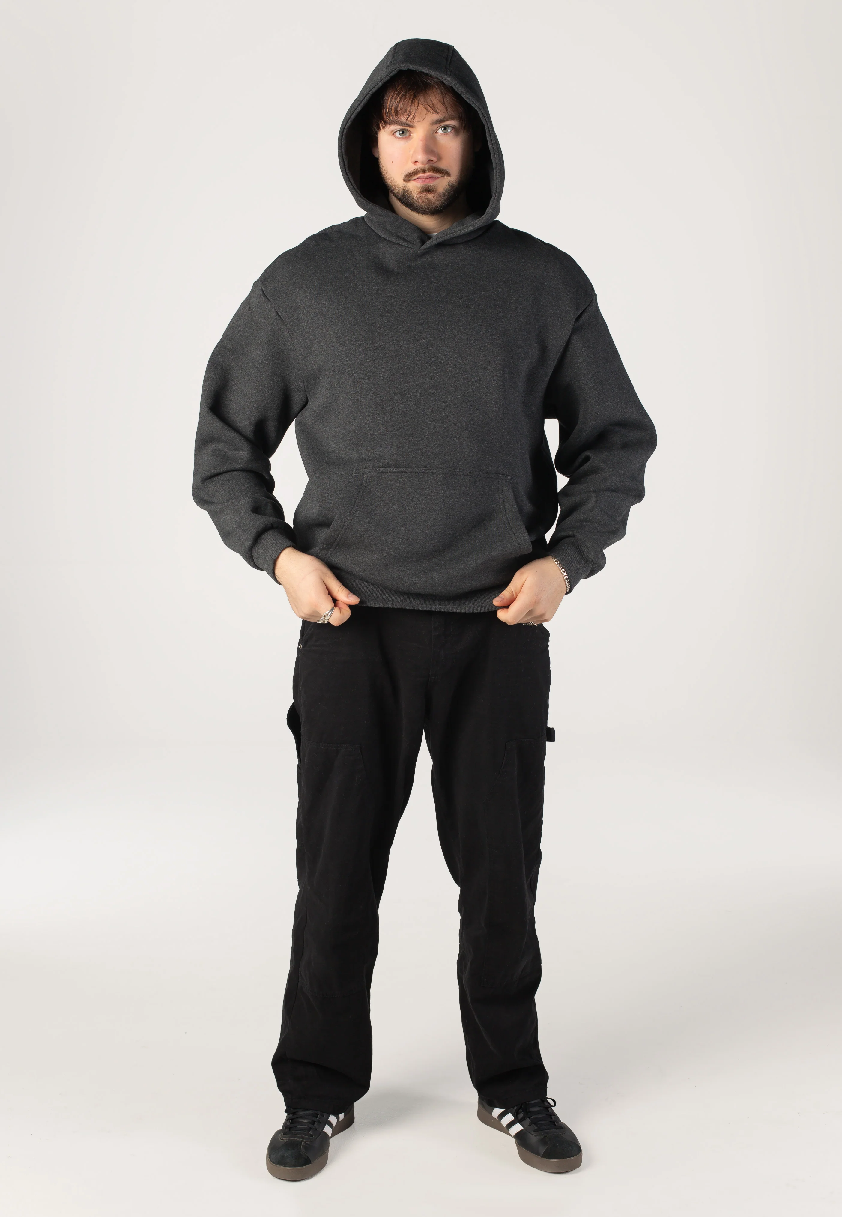 Urban Classics - Fluffy Charcoal - Hoodie - Image 5