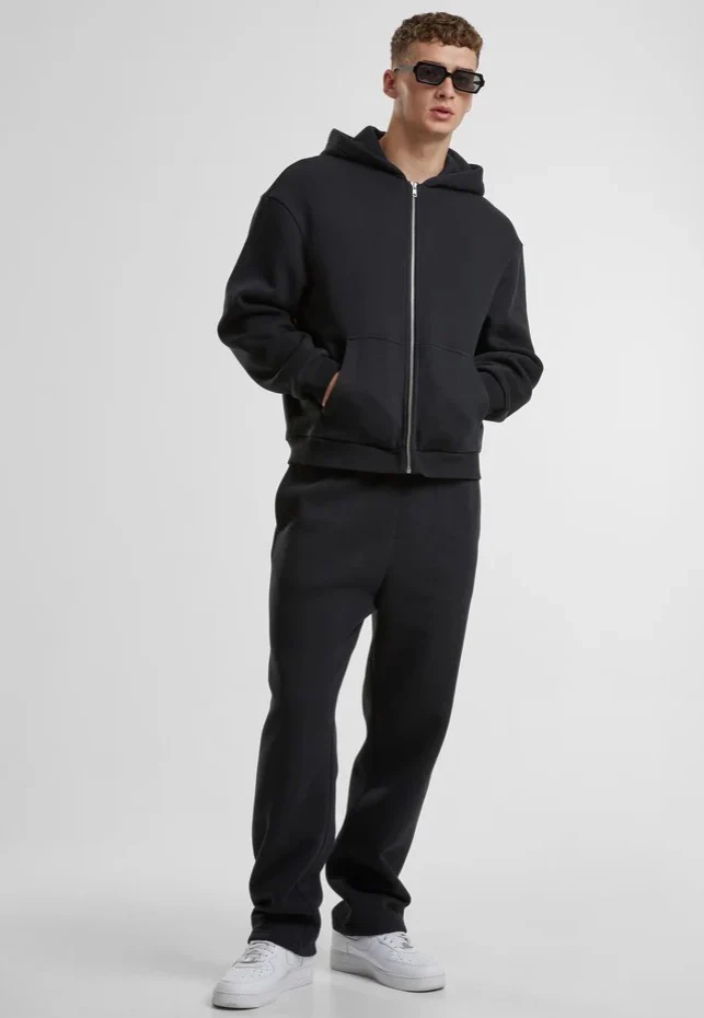 Urban Classics - Fluffy Zip Black - Zipper - Image 3