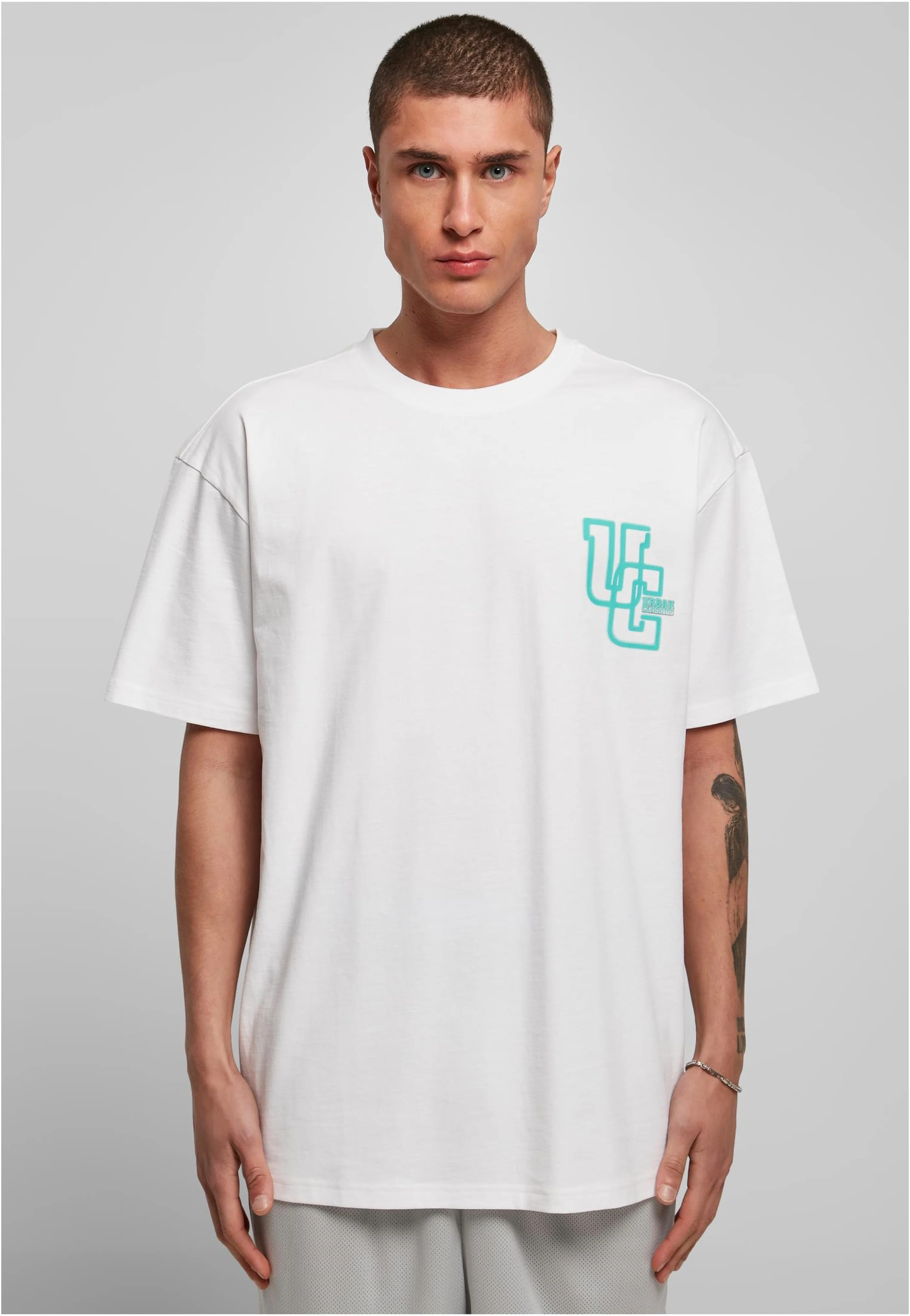 Urban Classics - Glow Logo White - T-Shirt - Image 6